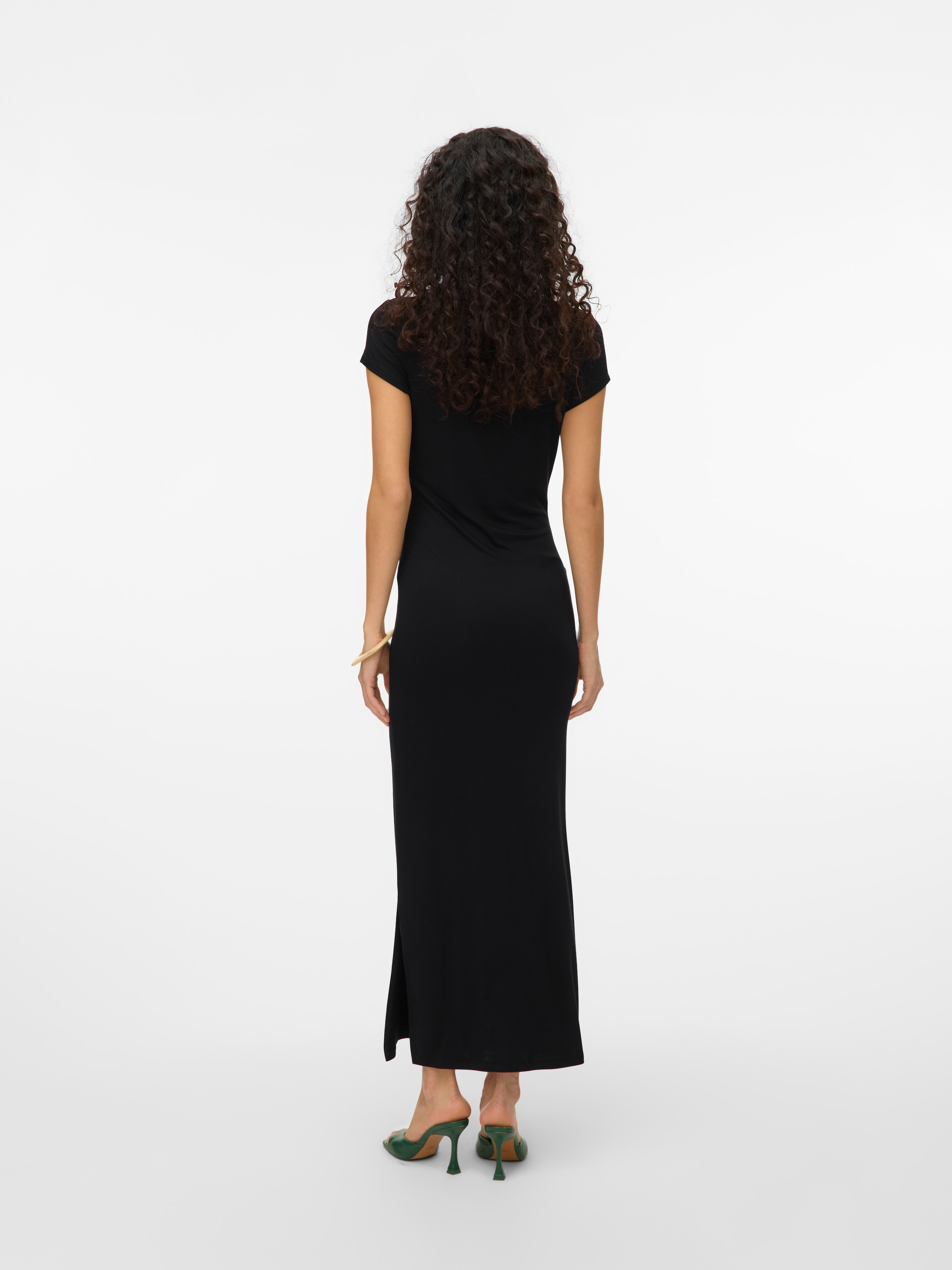 Vero Moda Maxikleid »VMSAANVI SS O-NECK ANKLE DRESS VMA NOOS«, Sommerkleid