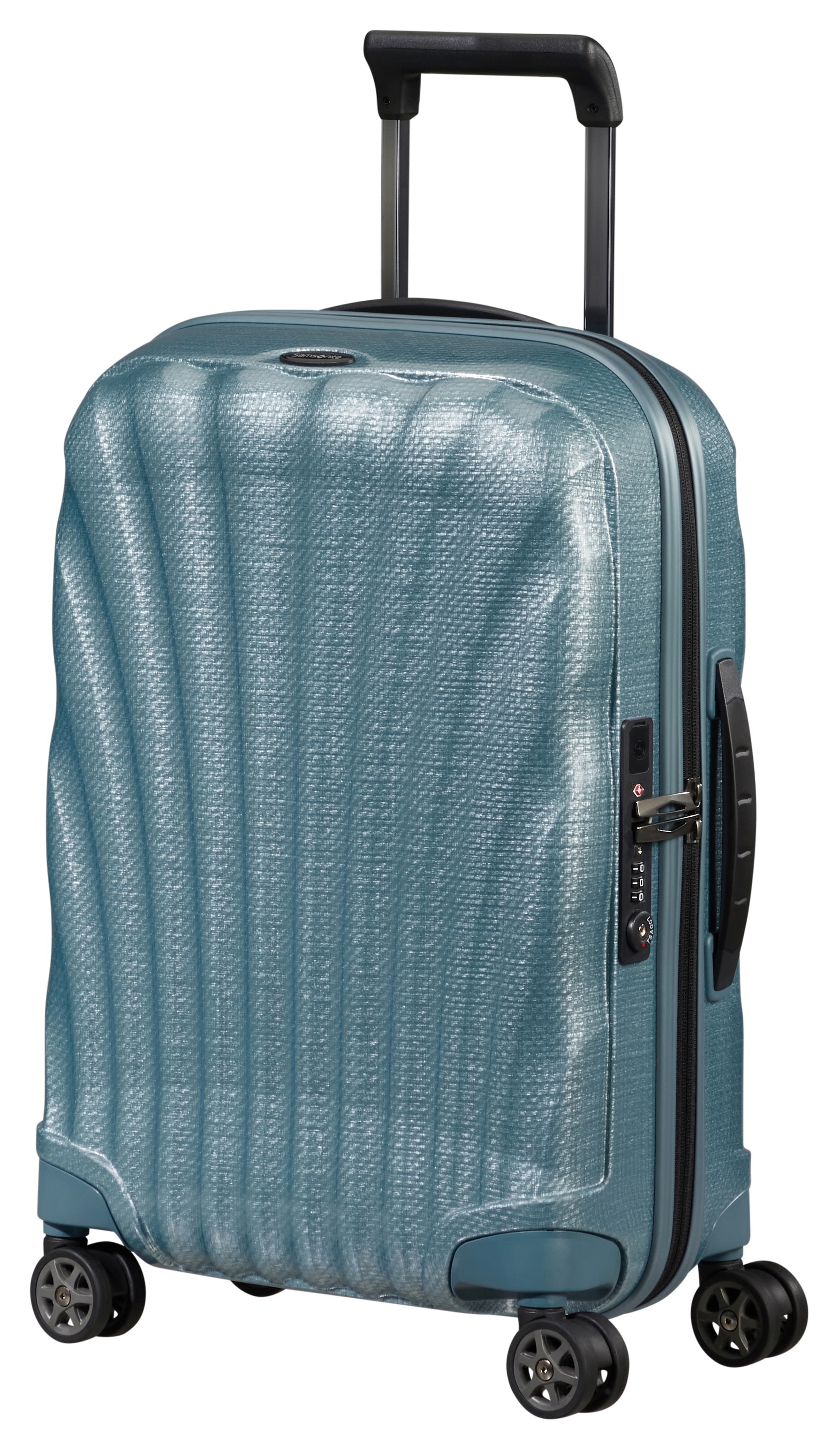 Samsonite Hartschalen-Trolley »C-LITE 55 EXP, verschiedene Farben«, 4 Rollen, Handgepäck-Koffer Volumenerweiterung TSA-Zahlenschloss USB-Schleuse