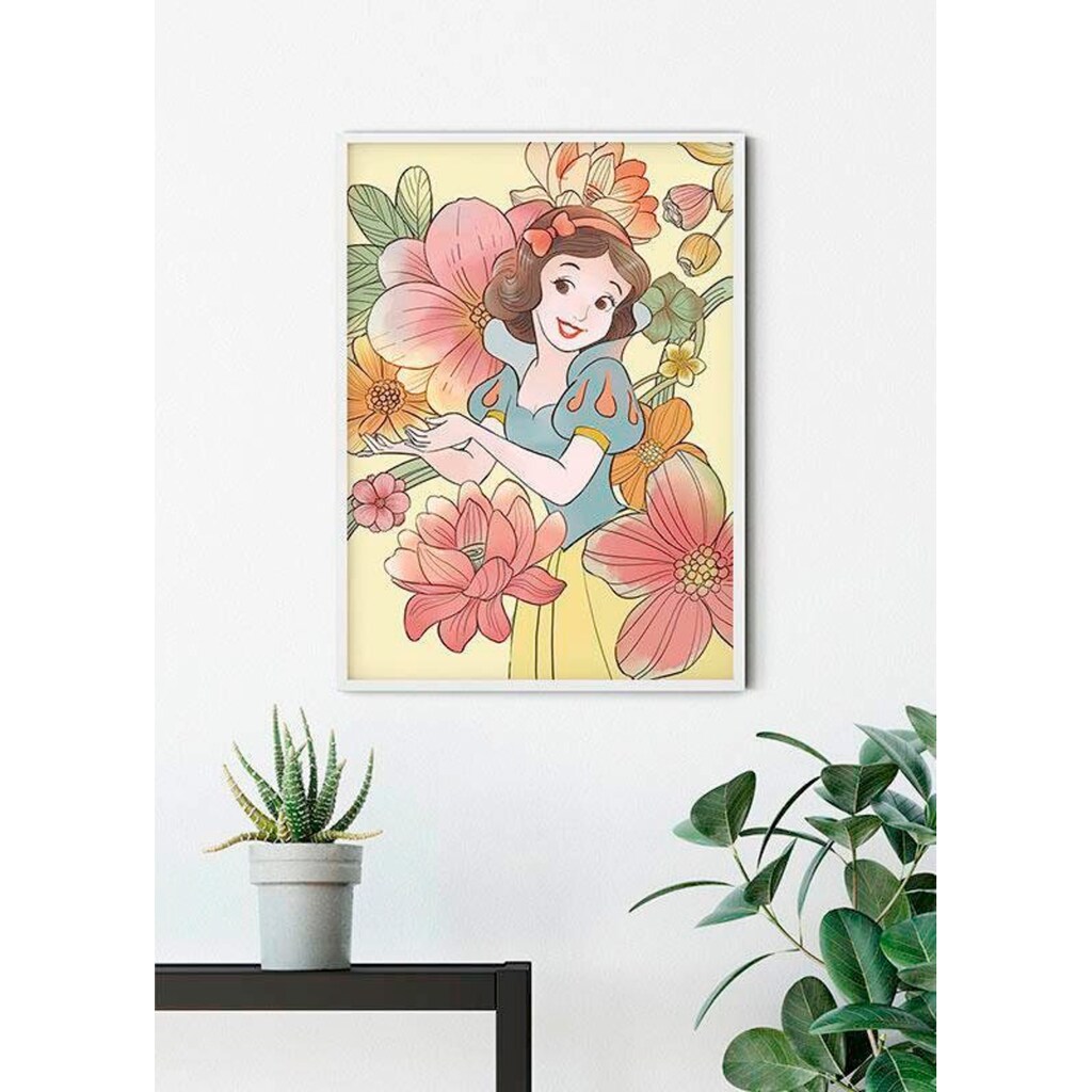 Komar Poster »Snow White Flowers«, Disney, (1 St.)