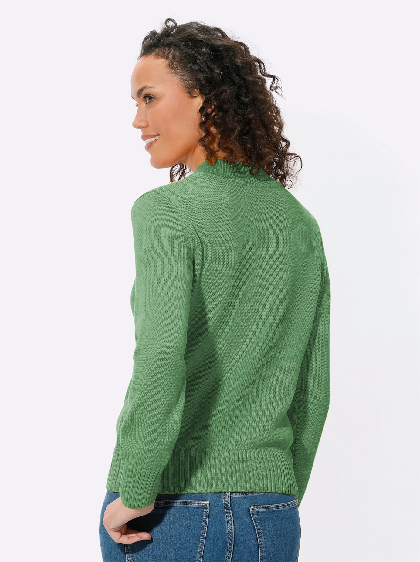 Casual Looks Stehkragenpullover »Pullover«
