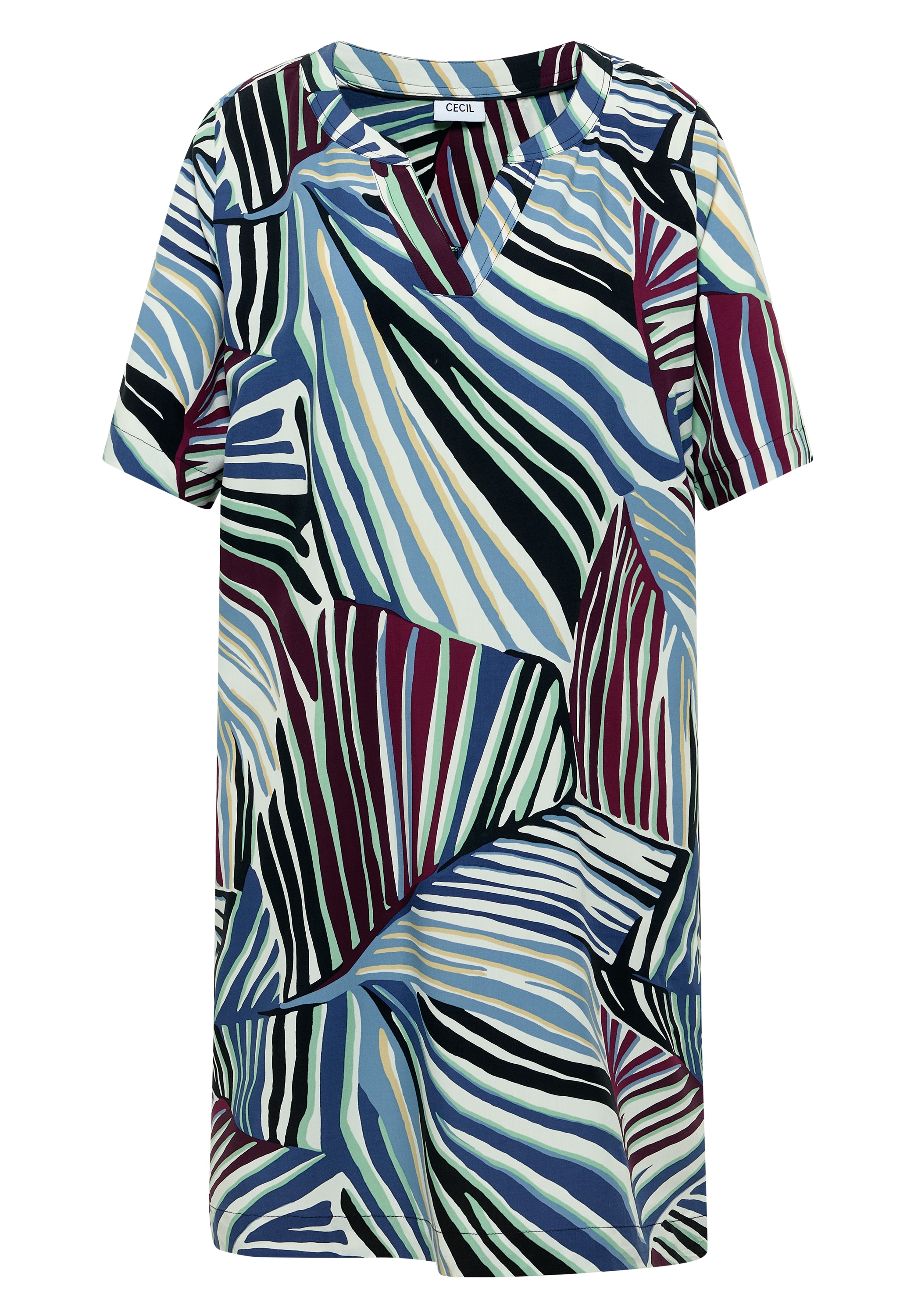 Cecil Sommerkleid Eingrifftaschen aus Viskose