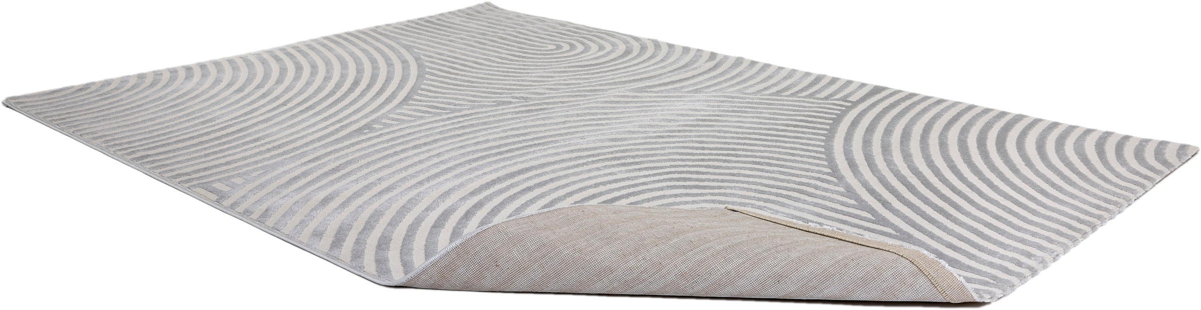 ASTRA Teppich »Jules 253«, rechteckig, 8 mm Höhe, Hoch Tief Struktur, Kurzflor, Wohnzimmer, Schlafzimmer