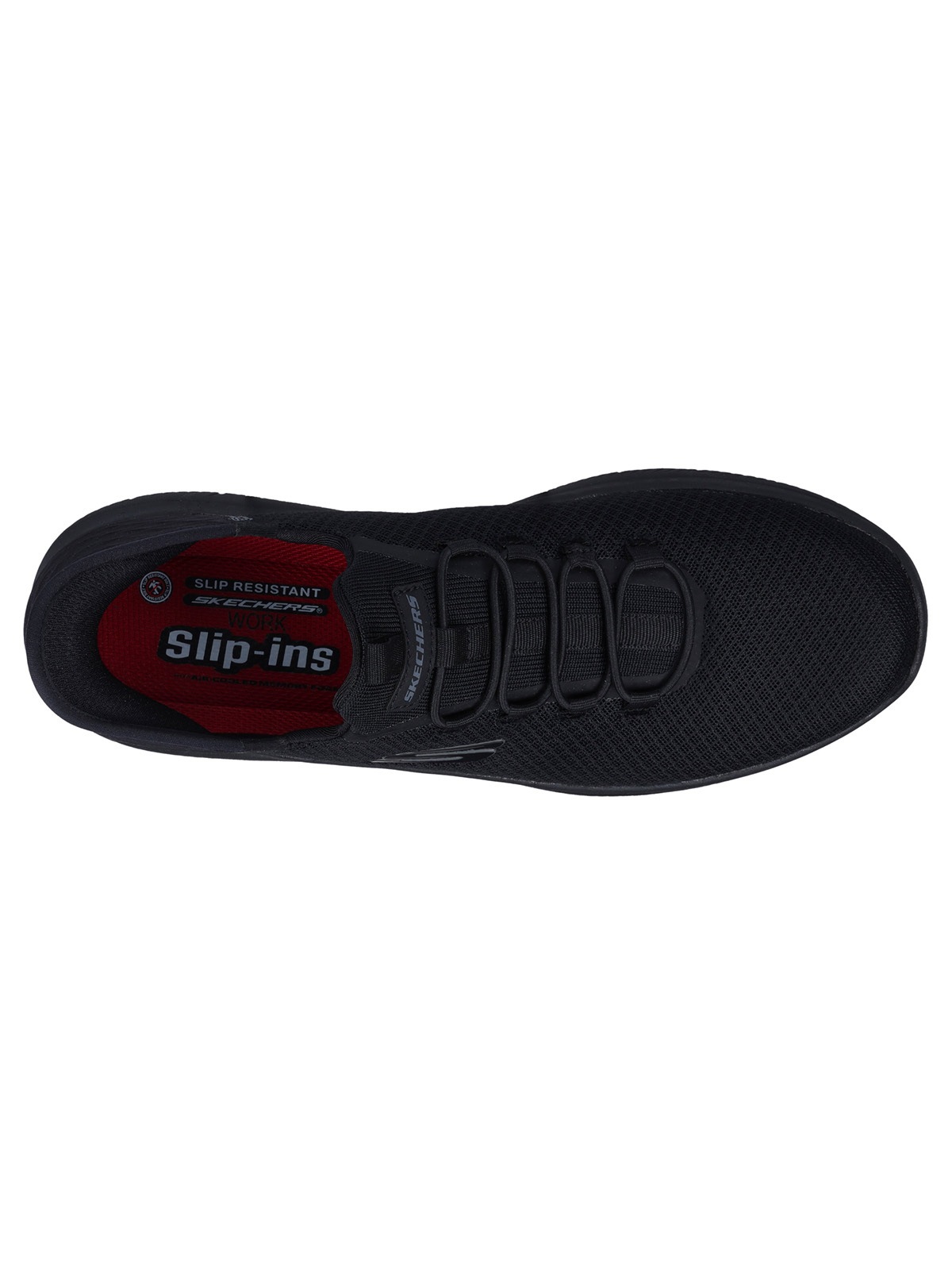 Berufsschuh SKECHERS "Summits" Gr. 45, schwarz, 45, Obermaterial: 100% Textilmaterial TEXMAT., Schuhe 3