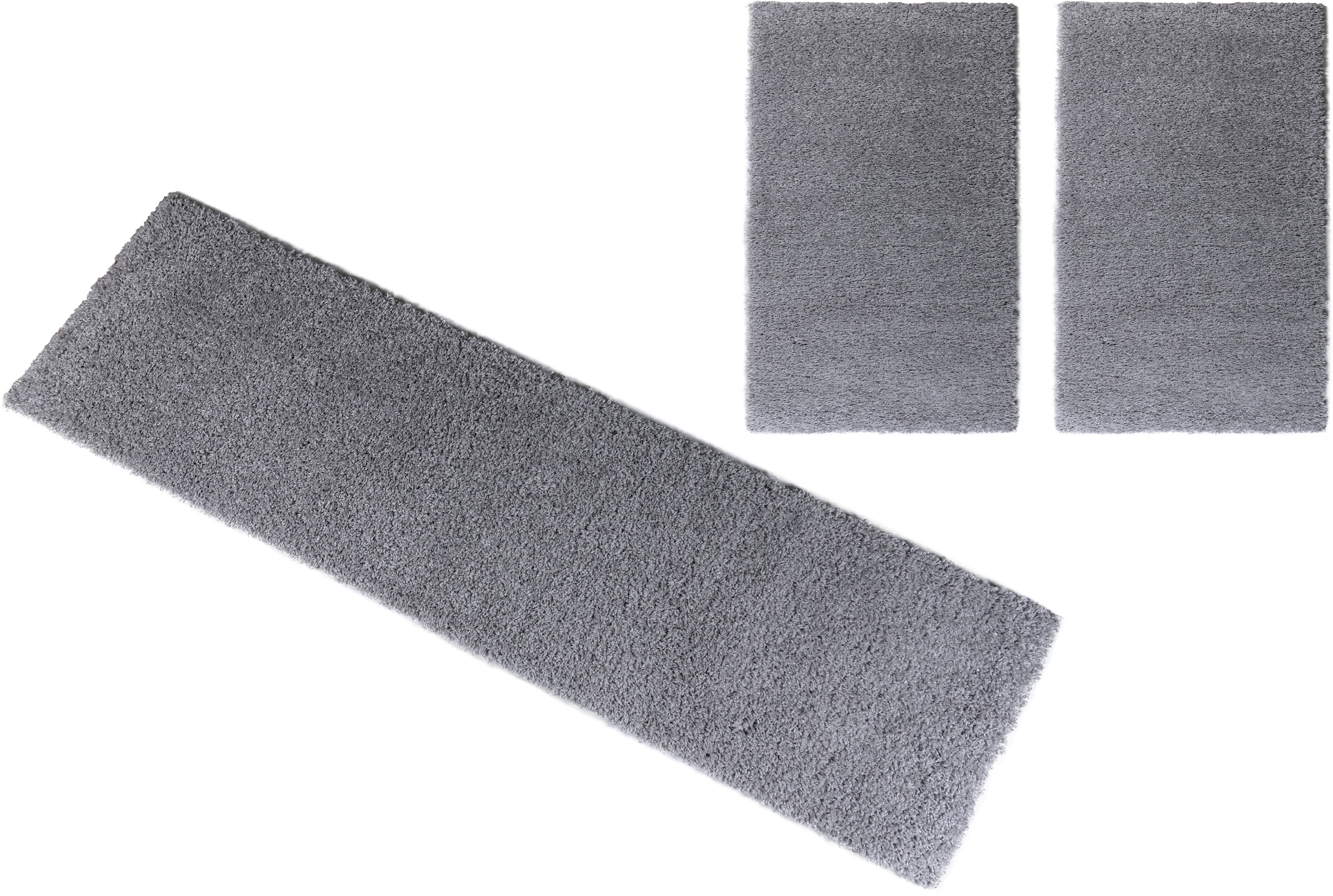 my home "Shaggy 30" Höhe 30 mm 3 Stk. tlg. gewebt, 2- oder 3-teilig, Bettvo günstig online kaufen