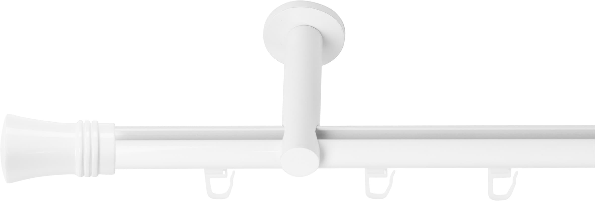 SN DECO GROUP Gardinenstange Ø 19 mm 1 läufig-läufig Fixmaß;kürzbar