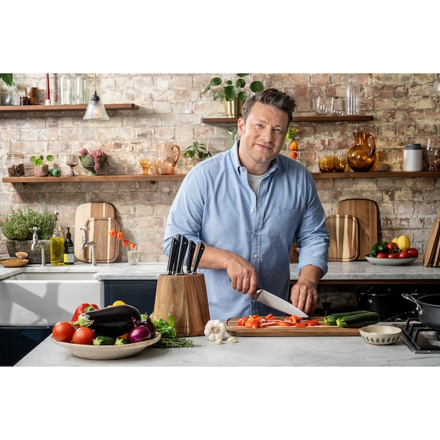 Tefal Schneidebrett »Jamie Oliver«, (1 St.), FSC-zertifiziert, praktische  Saftrille, zum Schneiden und Servieren kaufen | BAUR