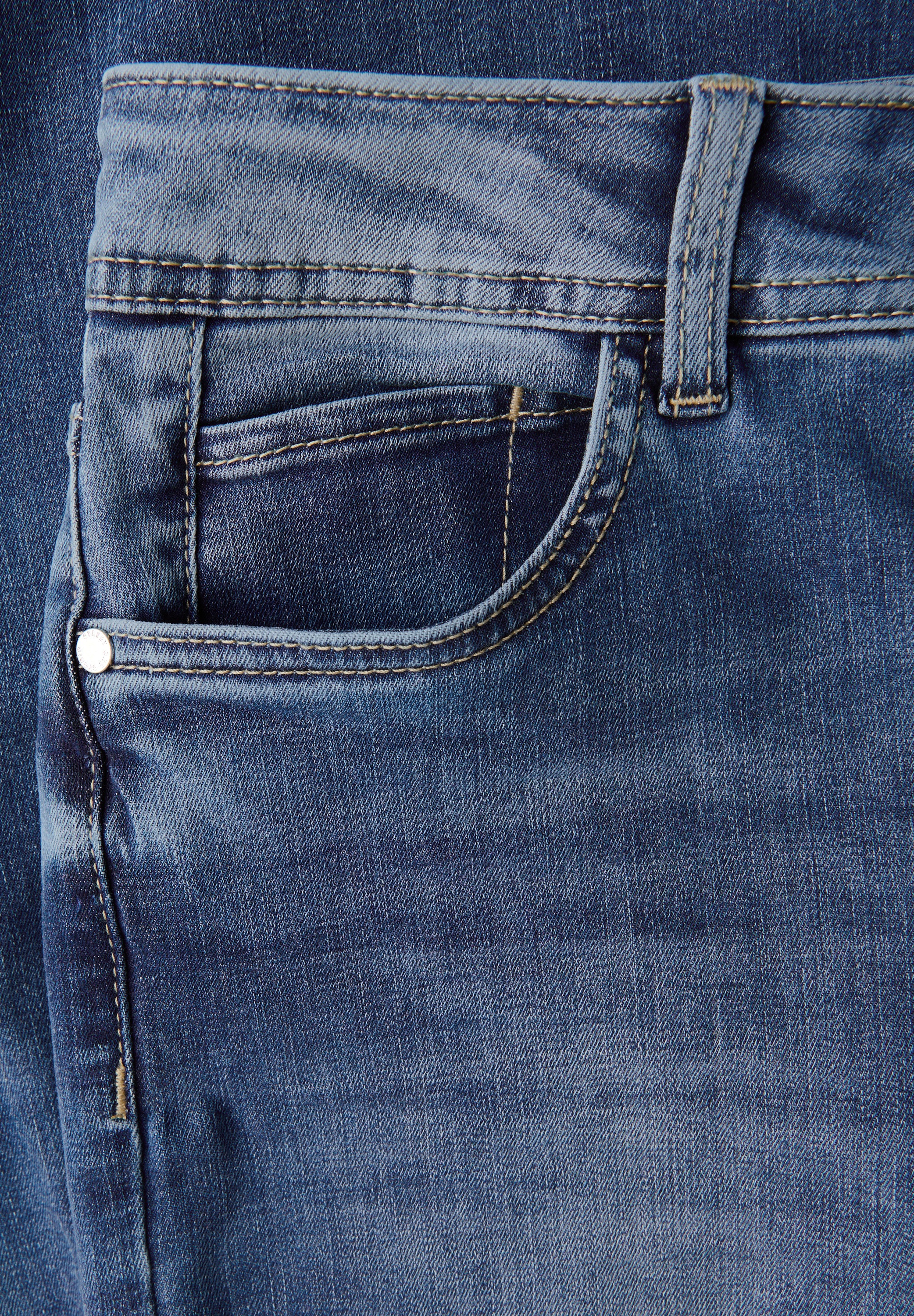 STREET ONE STUDIO Comfort-fit-Jeans, aus Baumwolle mit Stretchanteil