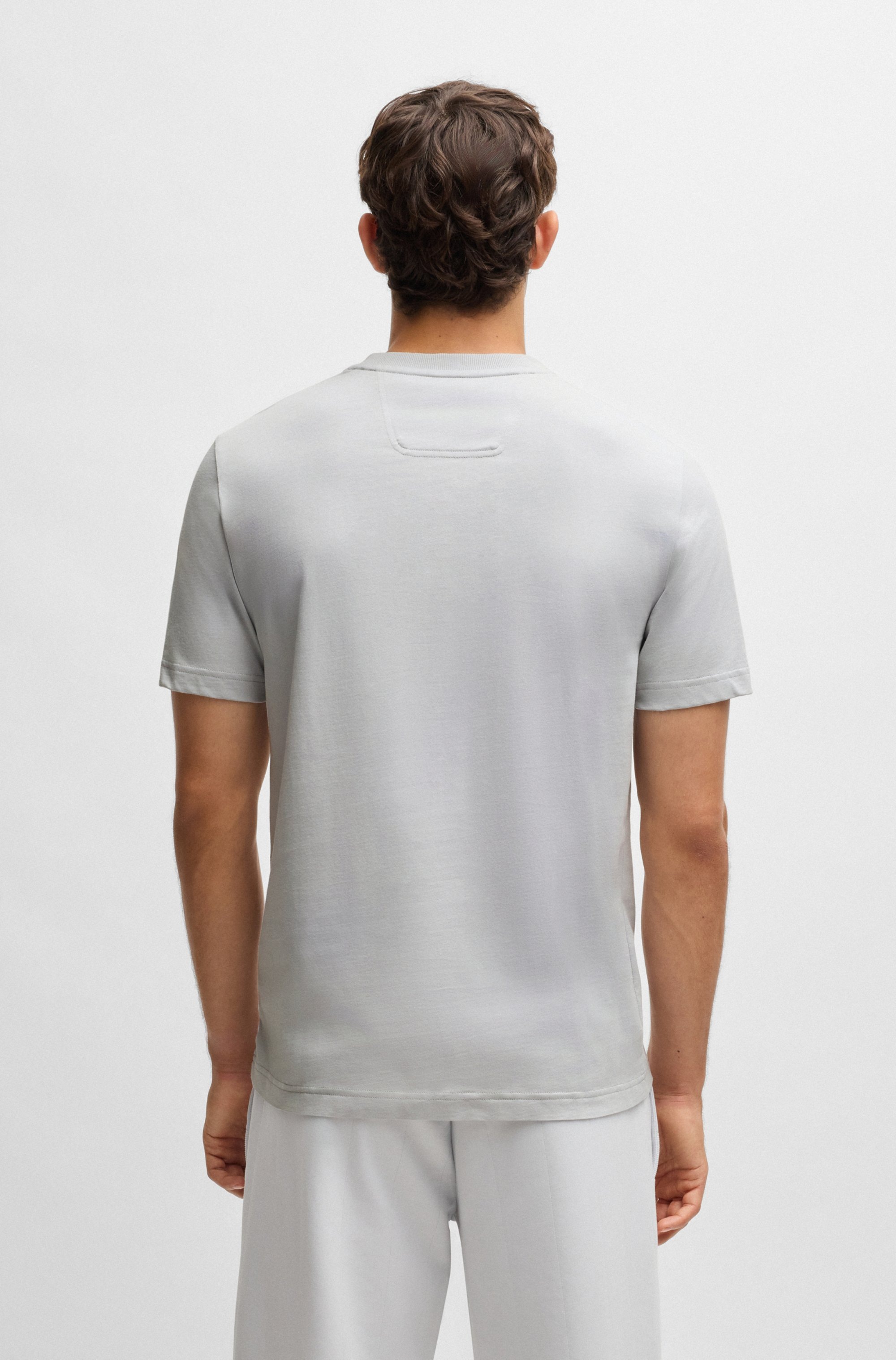 BOSS GREEN T-Shirt »Tee DropNeedle«, mit doppeltem BOSS-Logo