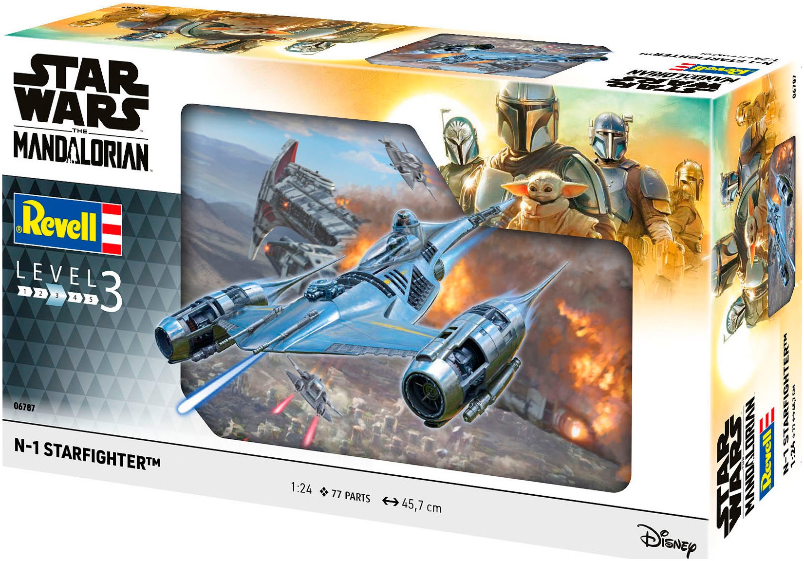 Revell® Modellbausatz »N-1 Starfighter™: The Mandalorian«, 1:24, Made in Europe