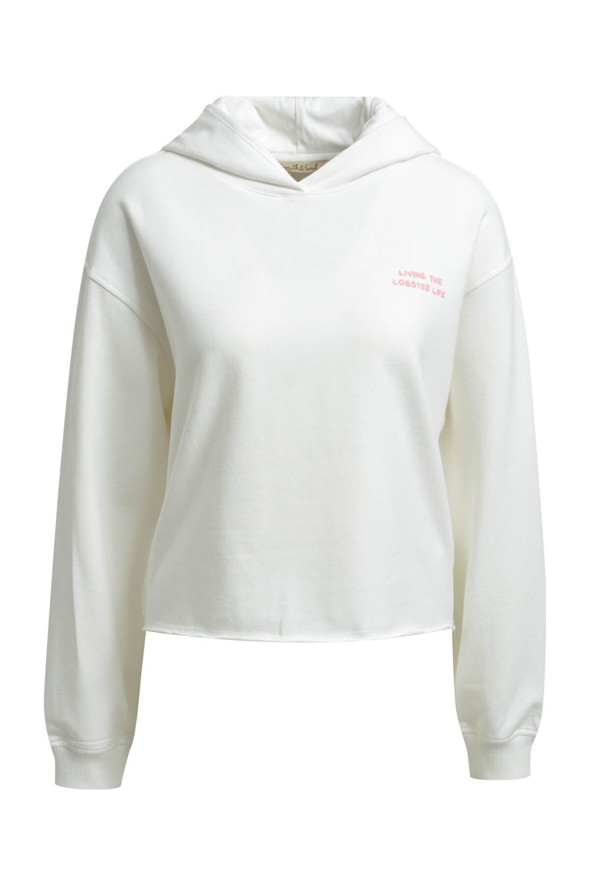 Smith & Soul Kapuzensweatshirt , mit Rollsaum am Bund
