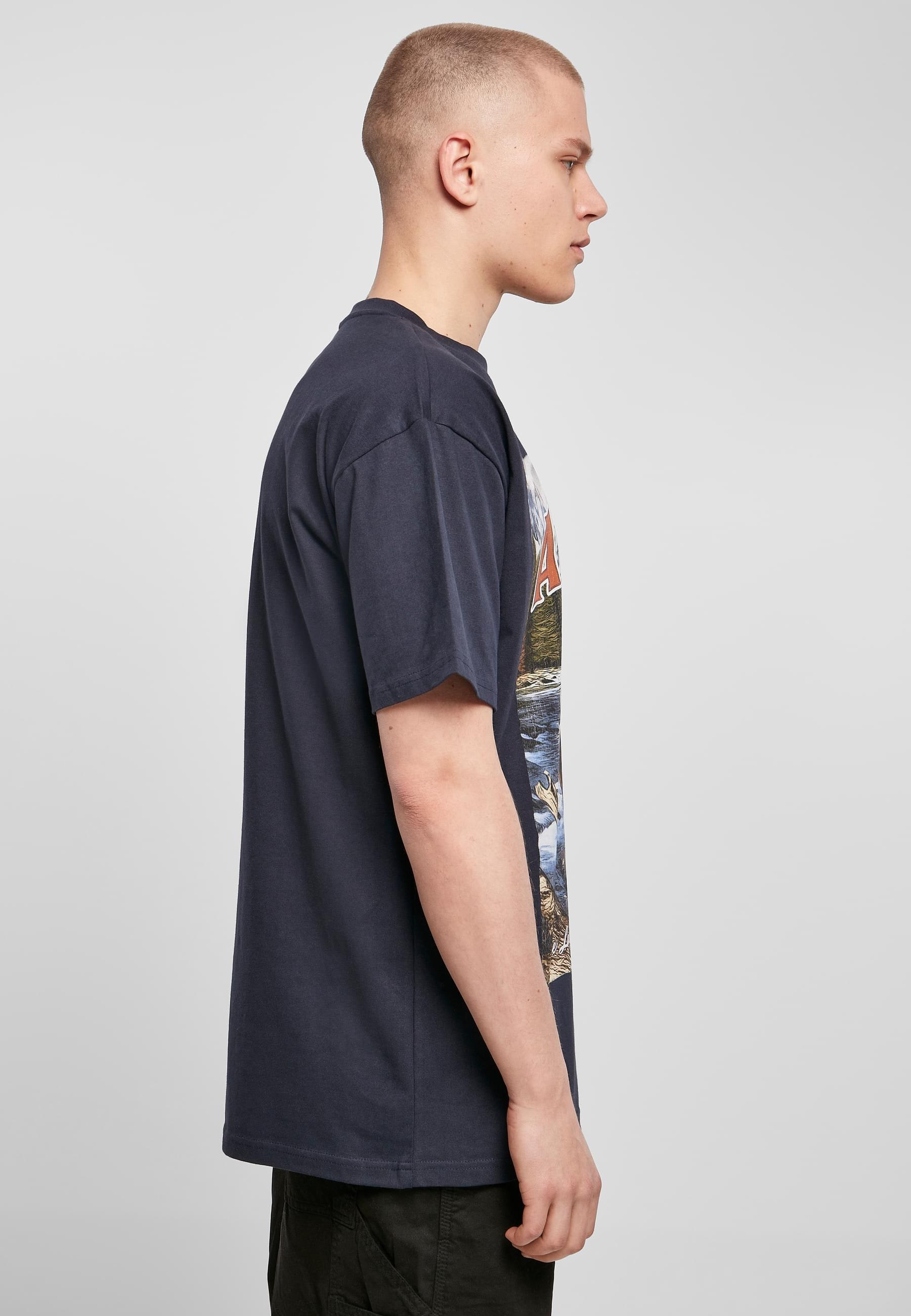 Upscale by Mister Tee T-Shirt »Upscale by Mister Tee Herren Alaska Vintage Oversize Tee«, (1 tlg.)