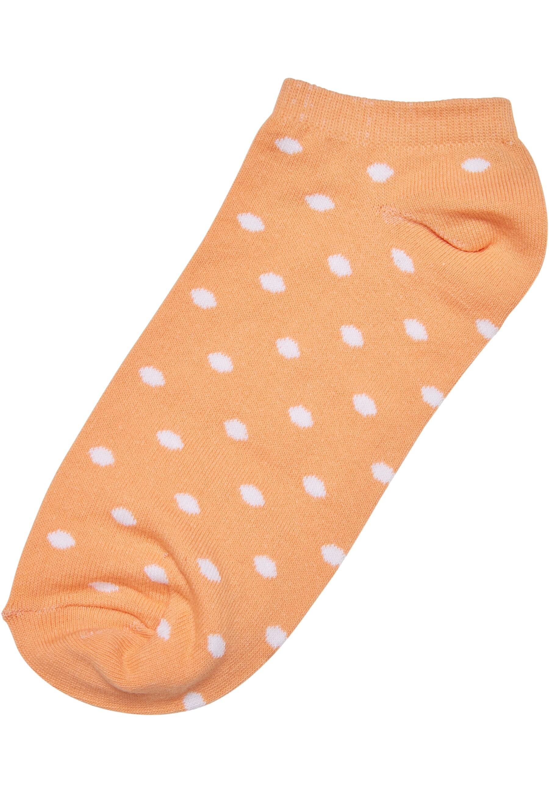 URBAN CLASSICS Basicsocken »Urban Classics Unisex No Show Socks Dots 5-Pack«, (1 Paar)