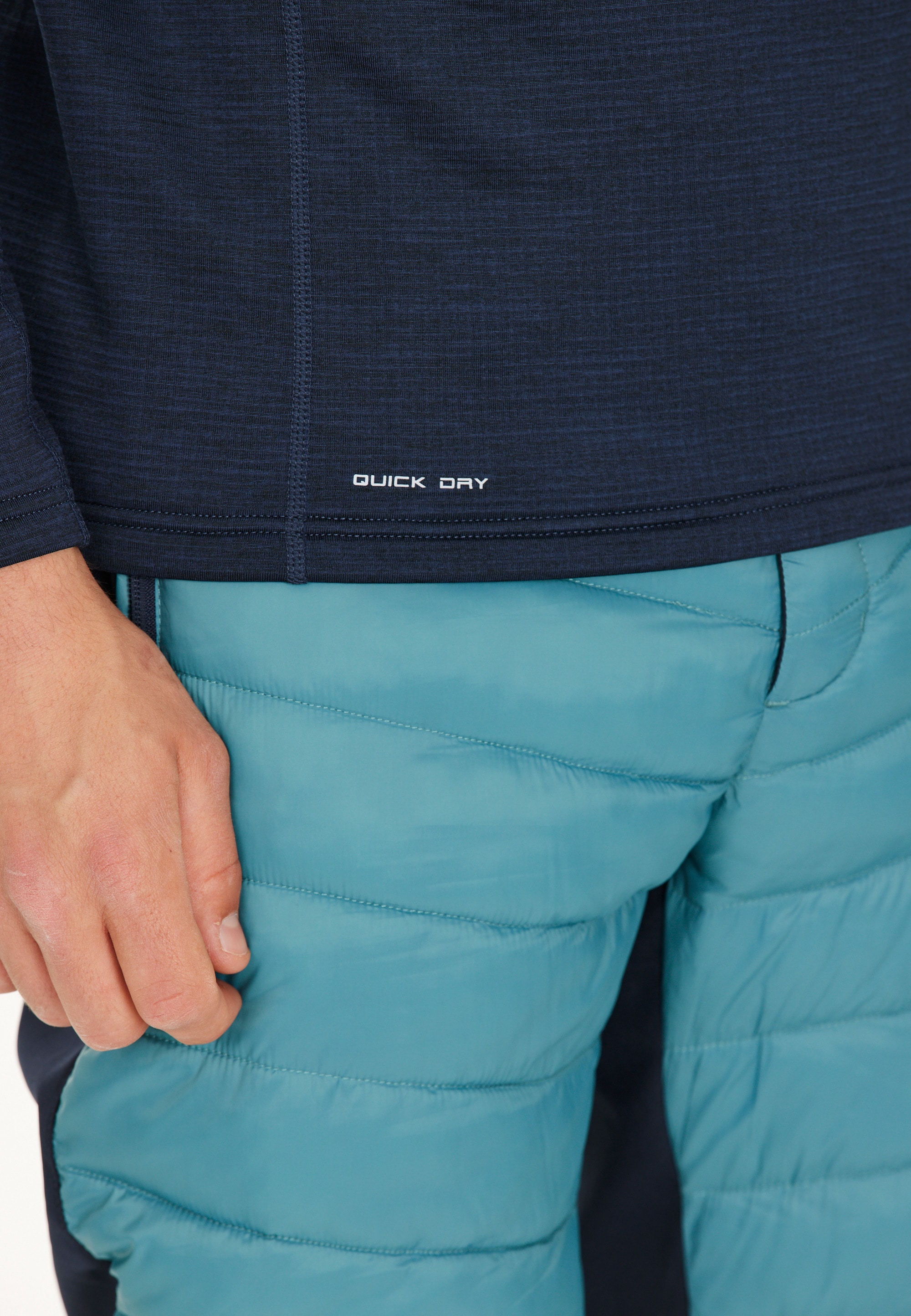 WHISTLER Funktionsshirt »Kalle M Waffle Midlayer«, (1 tlg.), mit Quick Dry-Funktion