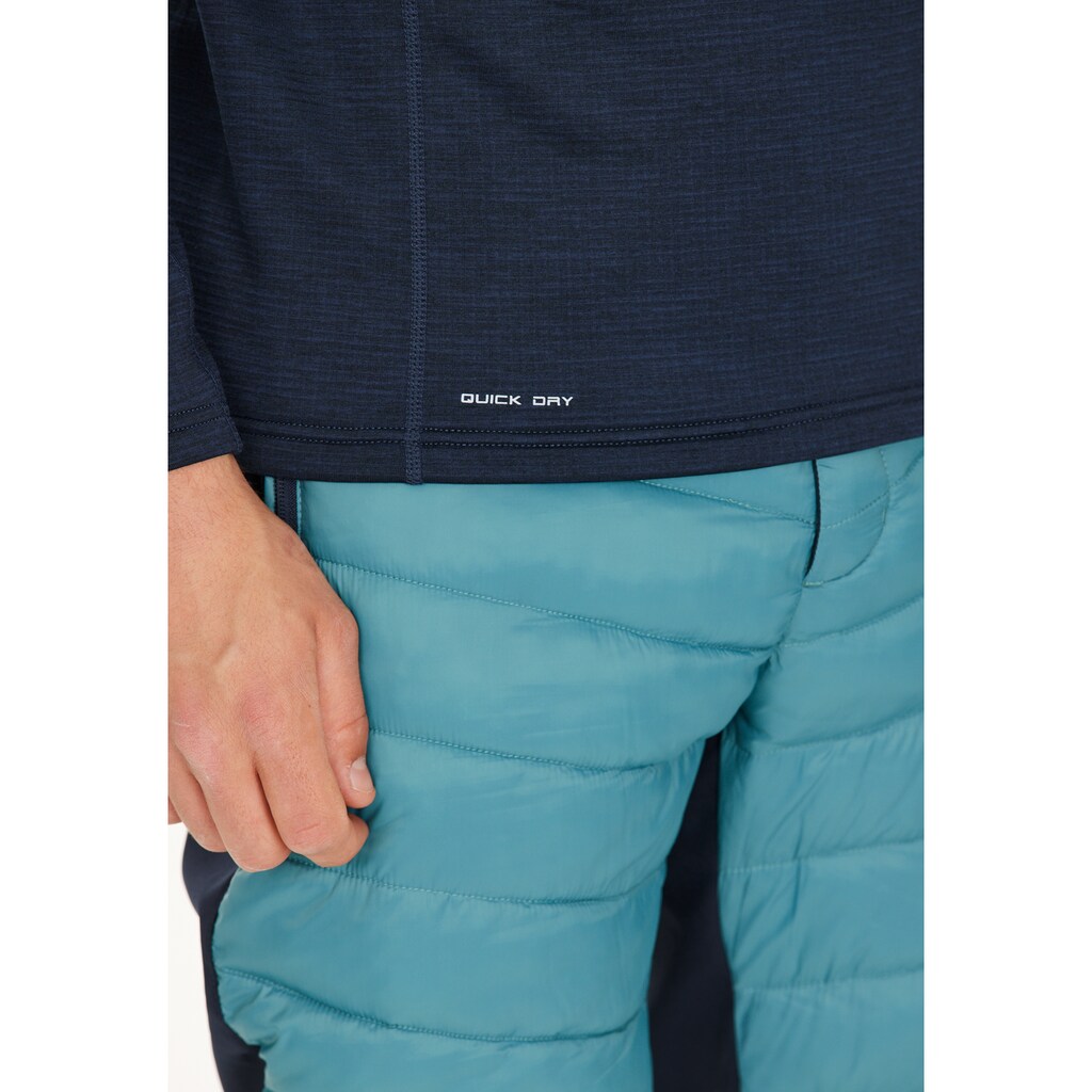 WHISTLER Langarmshirt »Kalle M Waffle Midlayer«, (1 tlg.)