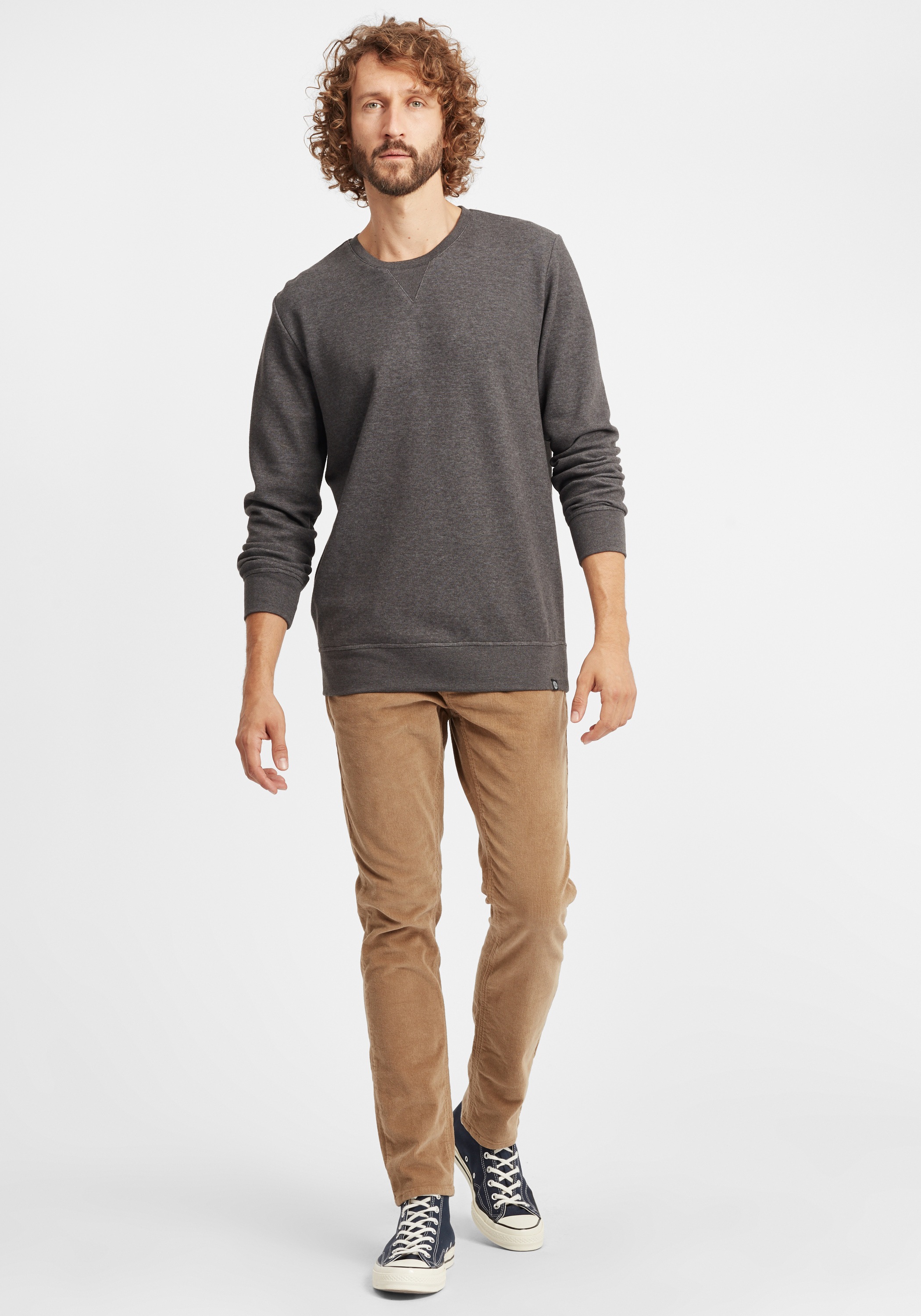 !Solid Longpullover »Sweatshirt SDTemet«
