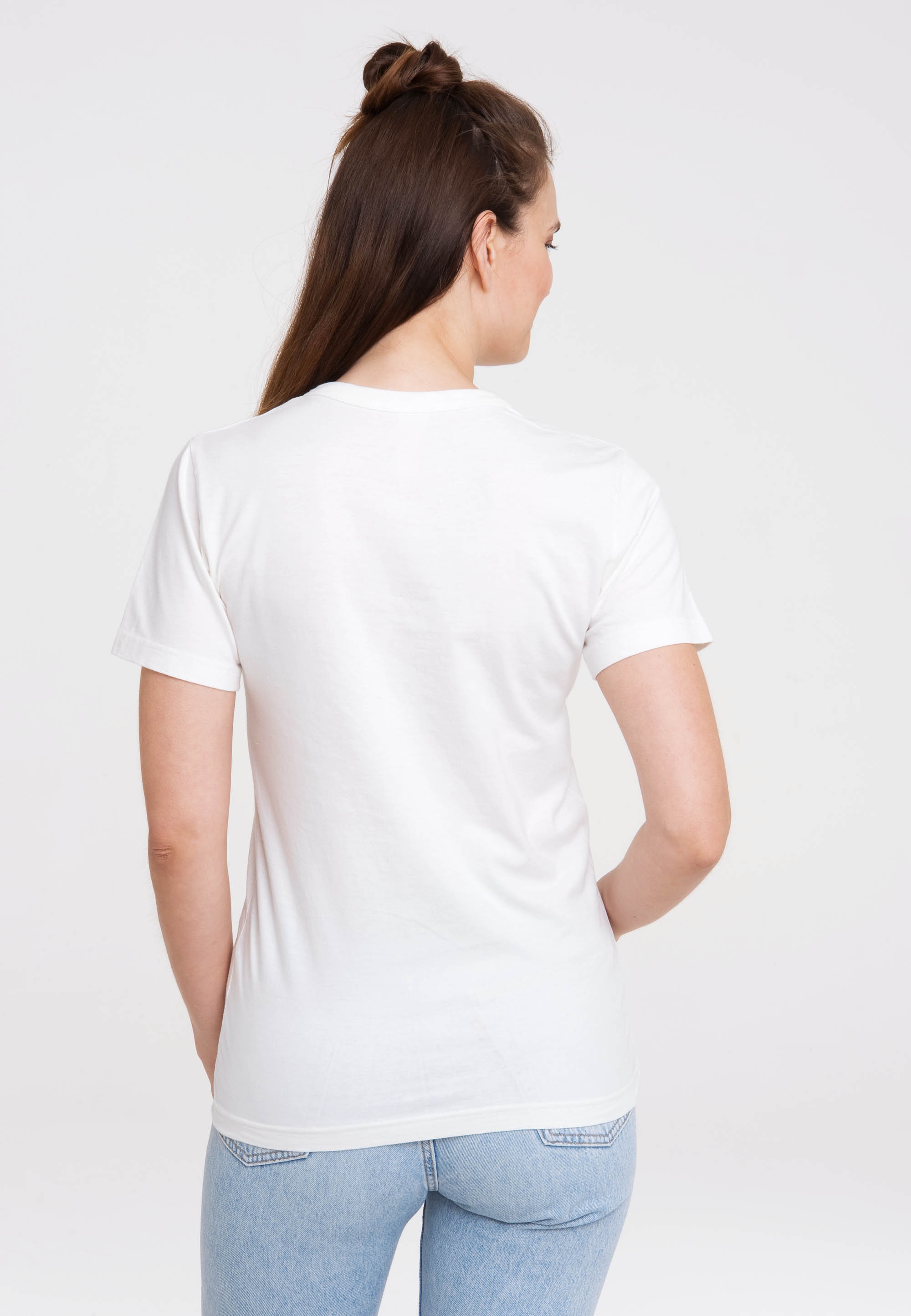 LOGOSHIRT T-Shirt »Superman Kryptonite«, mit trendigem Superhelden-Print