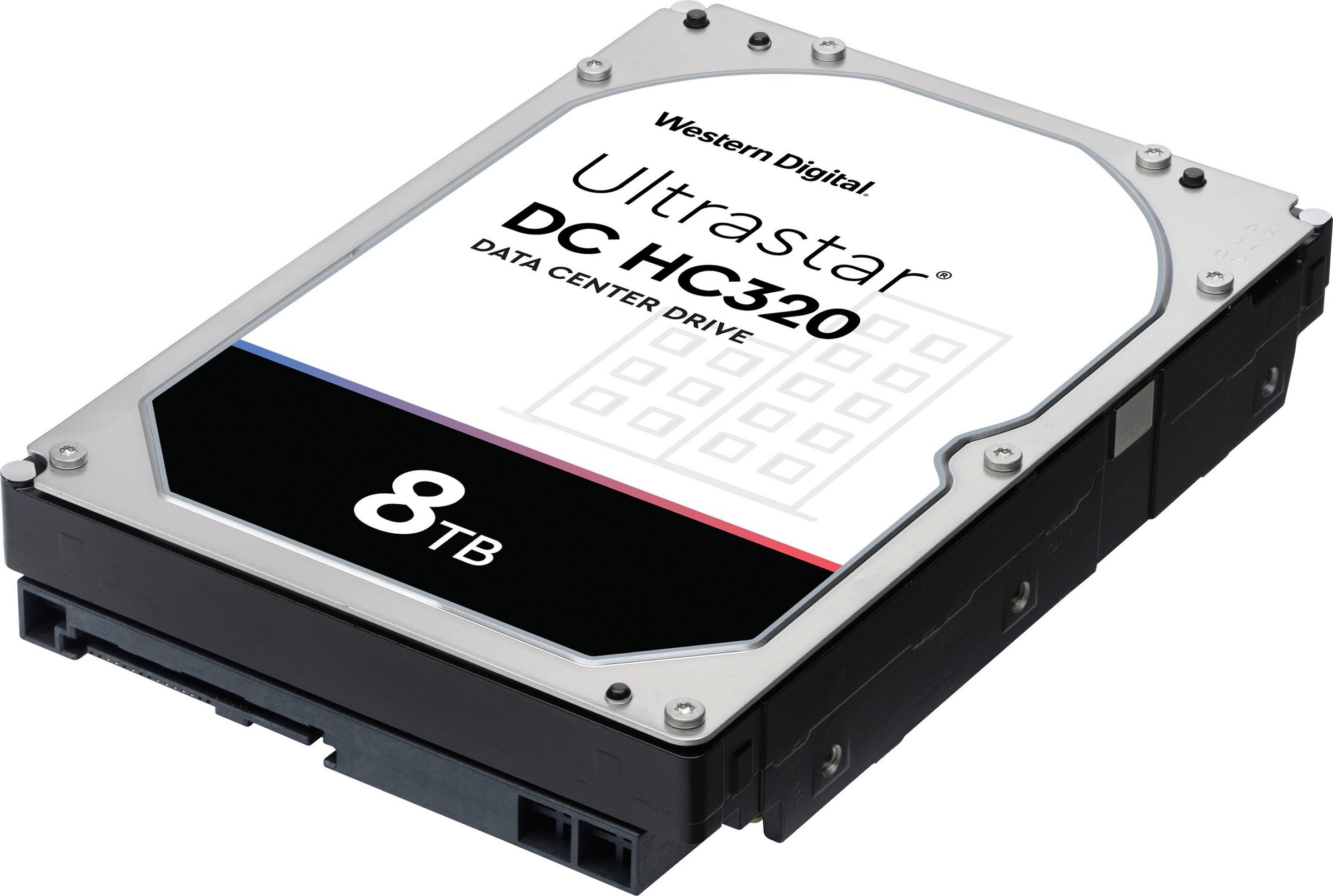 Western Digital HDD-Festplatte »Ultrastar DC HC320 8TB«, 3,5 Zoll, Anschluss SATA III