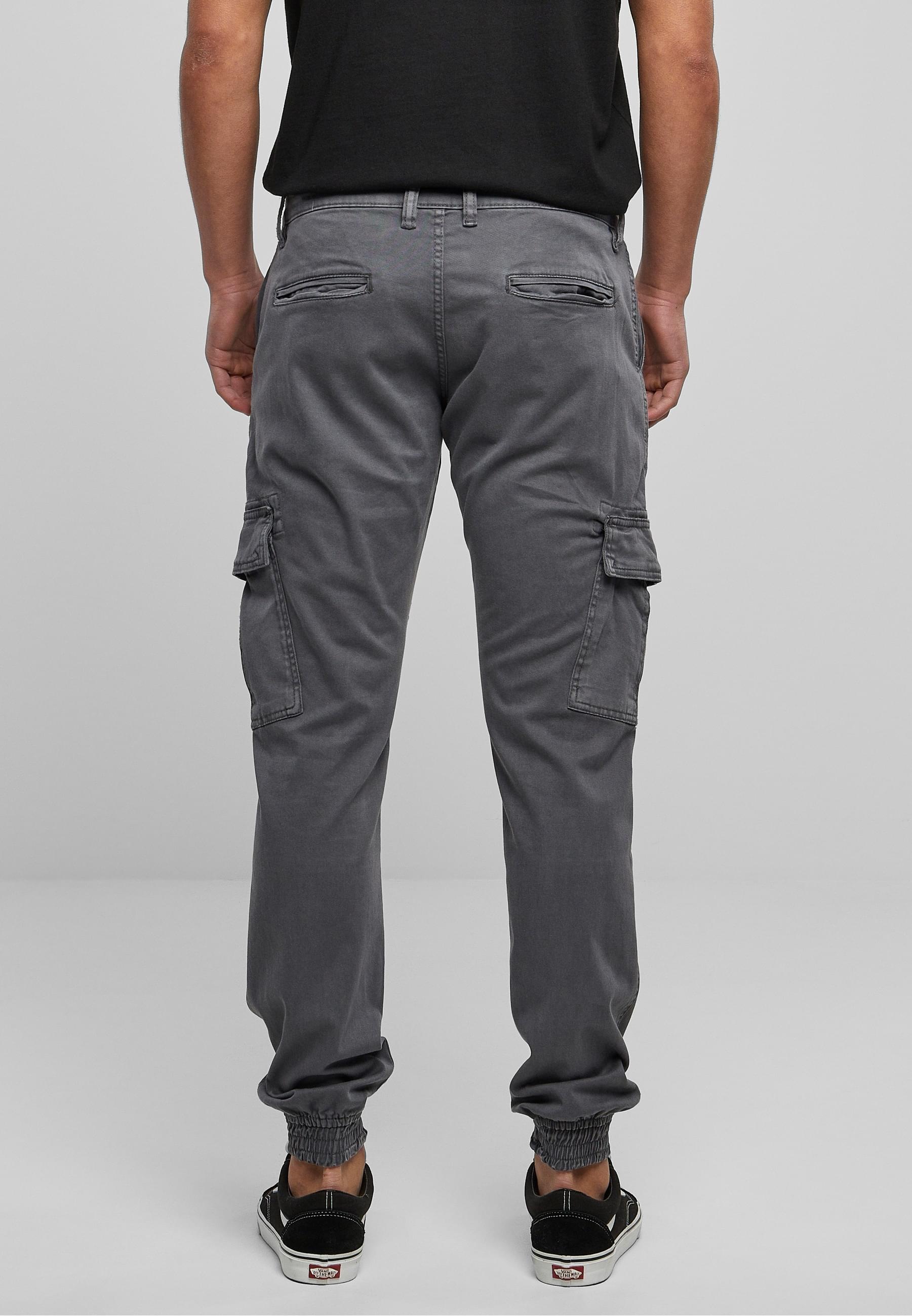 URBAN CLASSICS Cargohose »Urban Classics Herren Washed Cargo Twill Jogging Pants«, (1 tlg.)