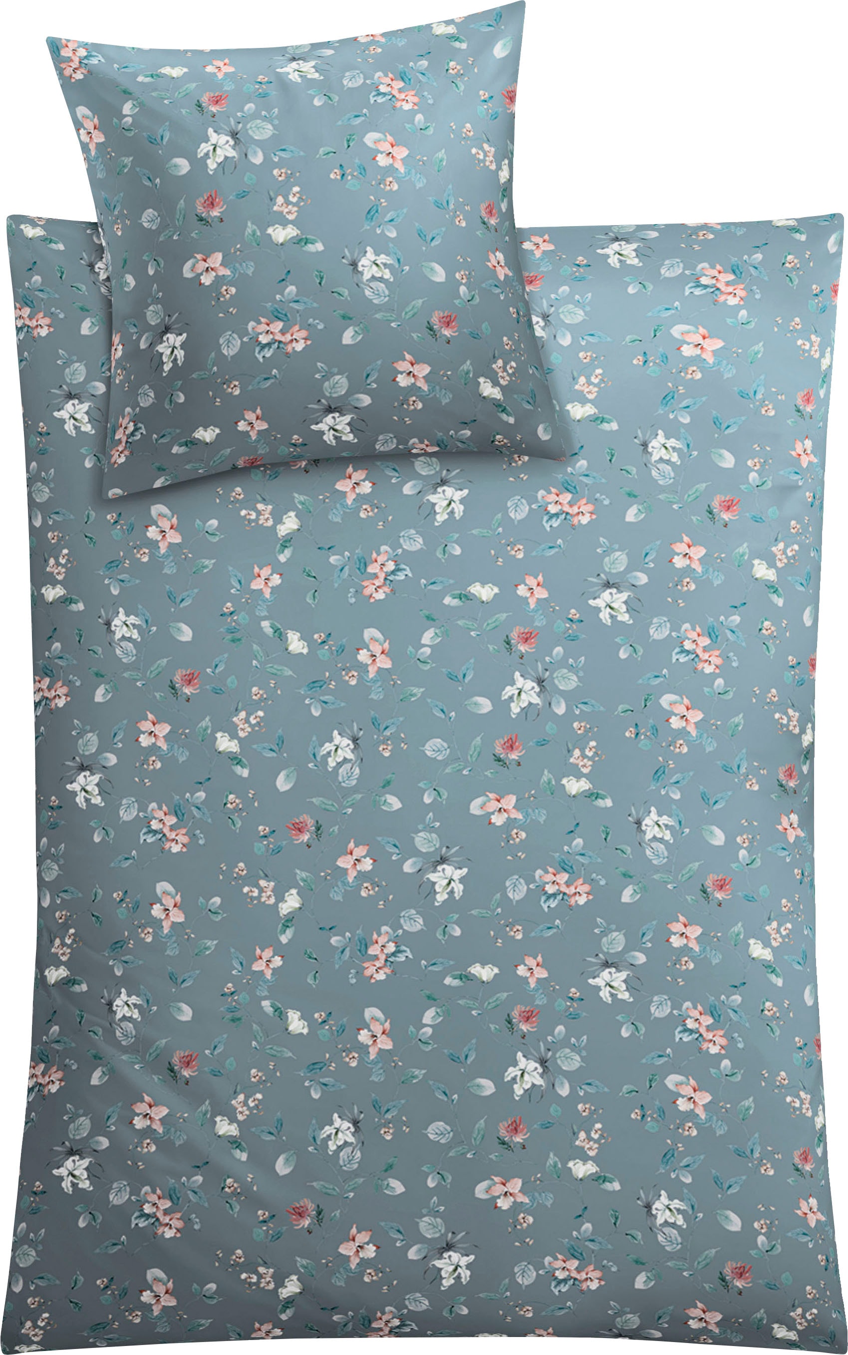 Kleine Wolke Bettwäsche "Florina" 2 Stk. tlg. mit floralem Dessin günstig online kaufen