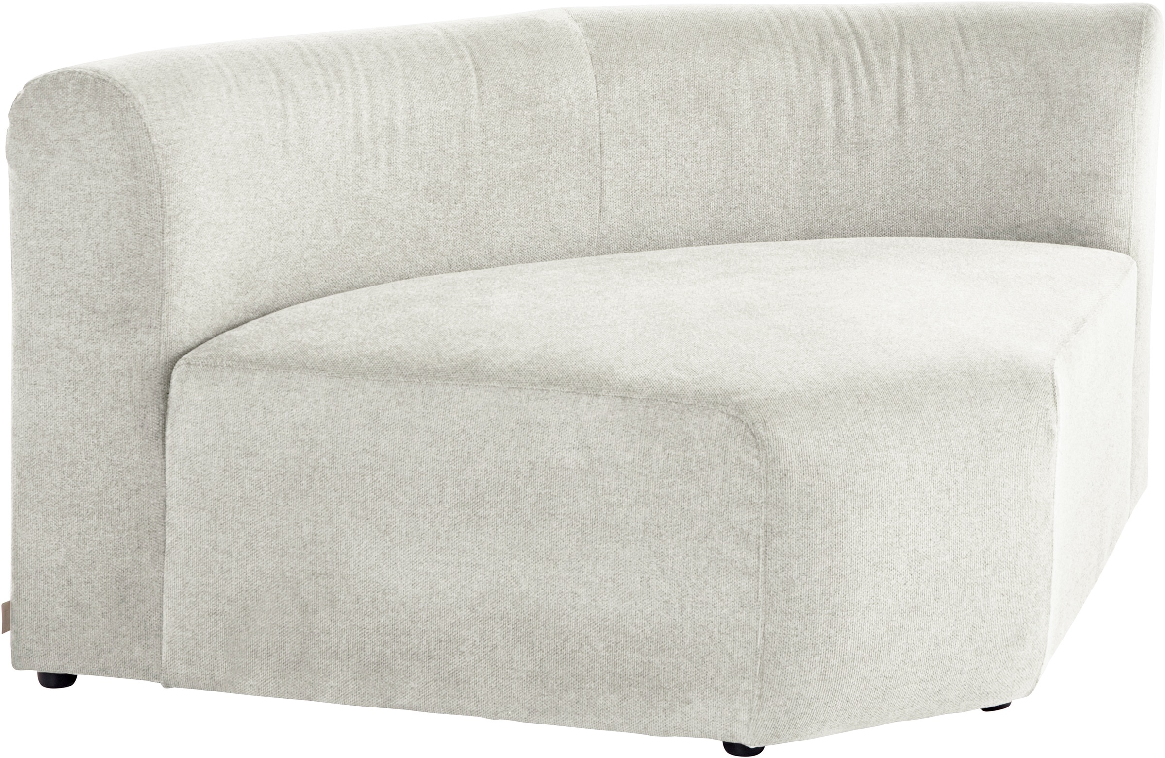 Thumbnail - LeGer Home by Lena Gercke Sofa-Eckelement "LYZA mit gerundeter Rückenlehne, Maße B/T/H: 122/104/74 cm" als Modul oder se...