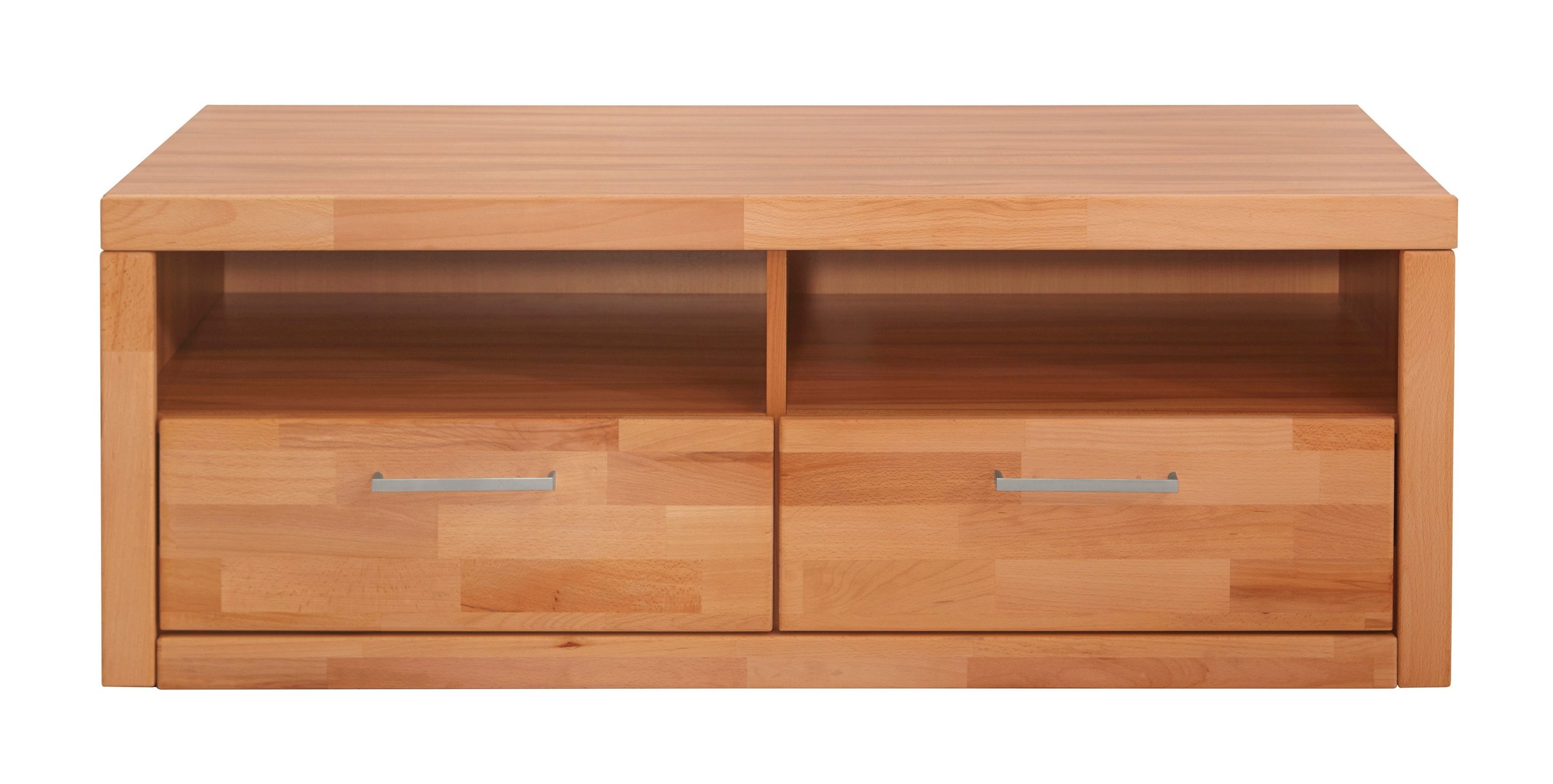 OTTO home Lowboard "Logo,130cm breit,42 cm tief, Fronten Massivholz, Kabeld günstig online kaufen