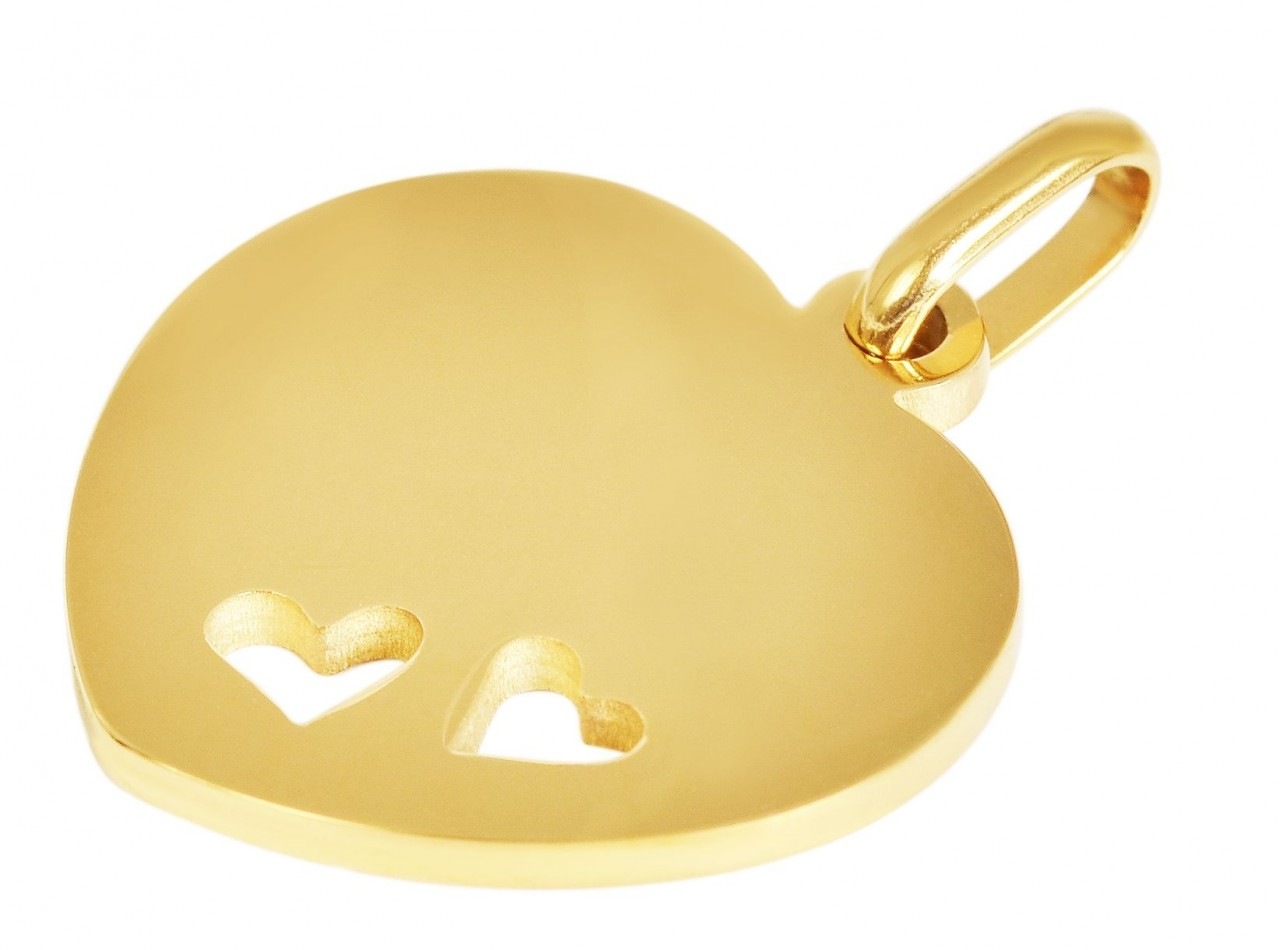 Adelia´s Kettenanhänger »stylischer Herz Anhänger aus Edelstahl«