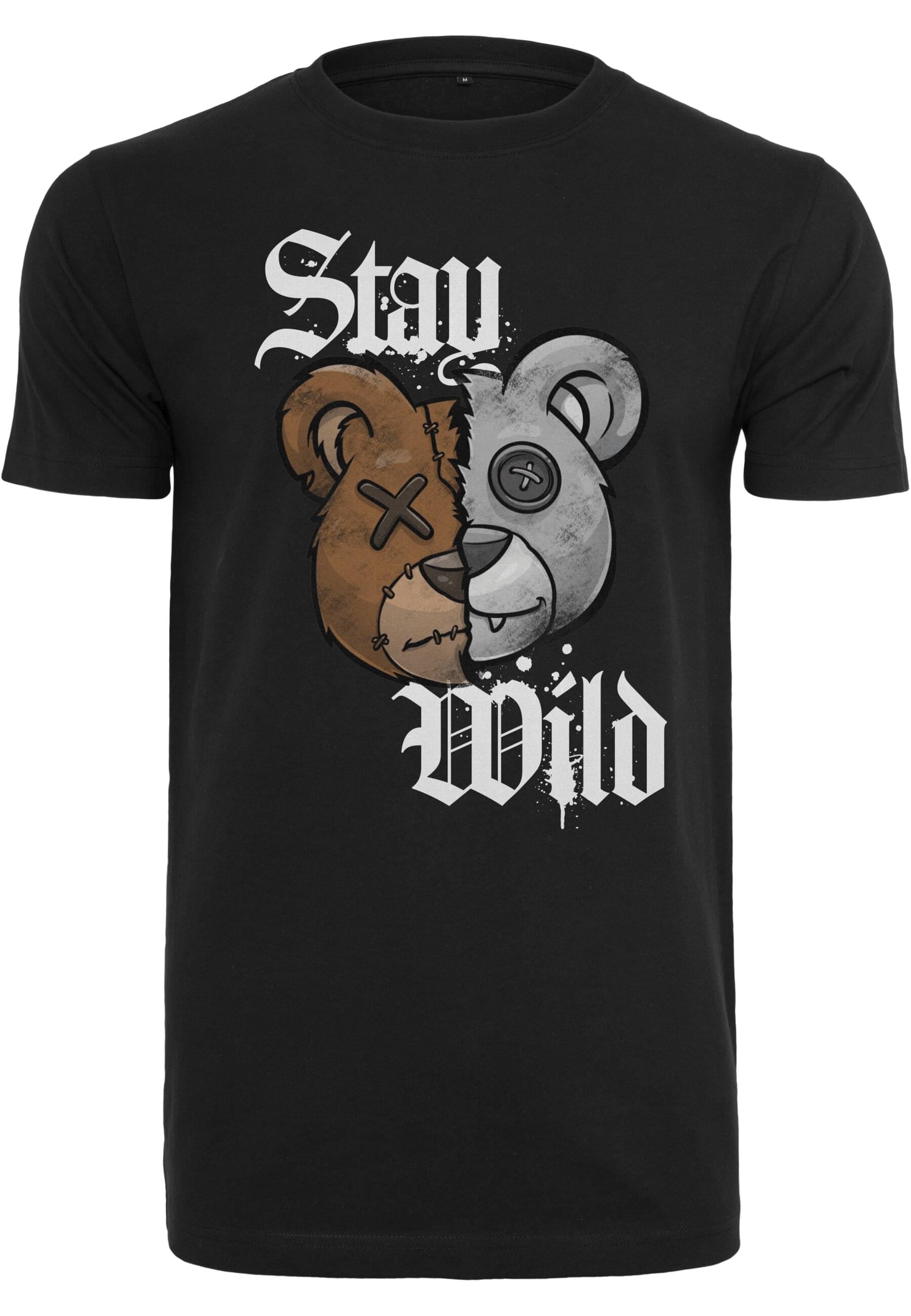 MisterTee T-Shirt "MisterTee Herren Stay Wild Tee" 1 Stk. tlg. günstig online kaufen