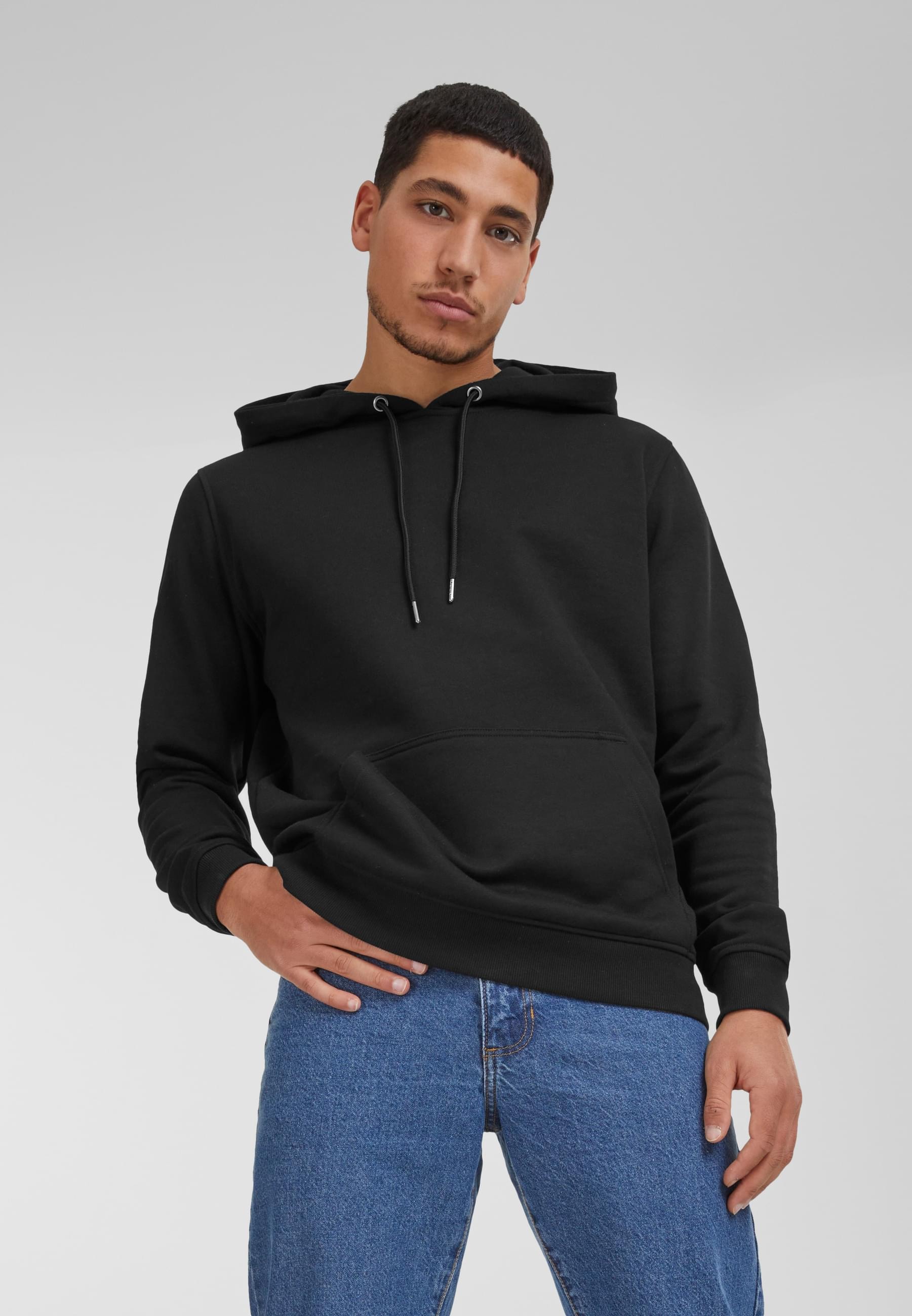 URBAN CLASSICS Sweatshirt »Urban Classics Herren Basic Sweat Hoody«, (1 tlg.)