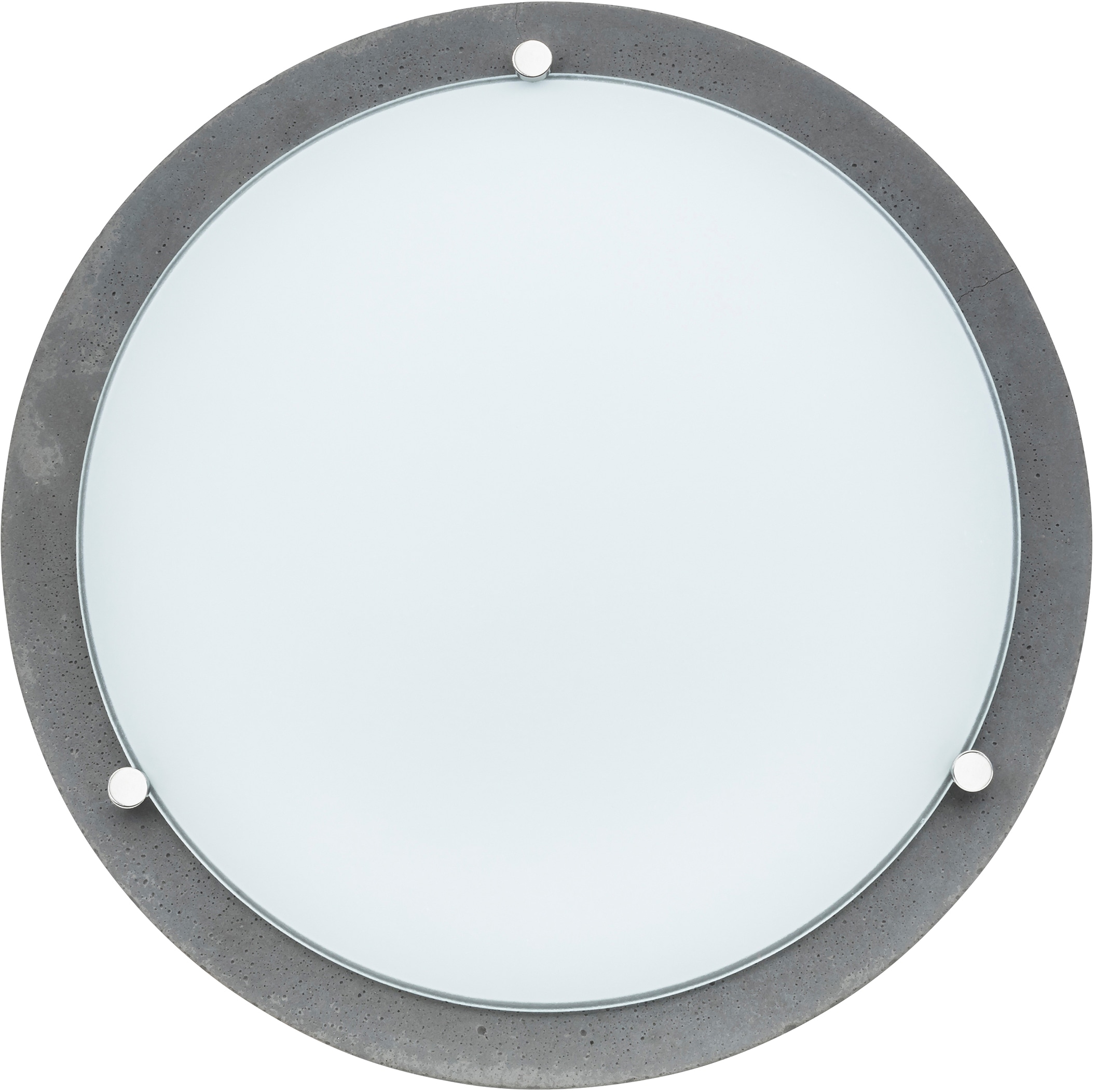 SPOT Light Deckenleuchte »ROCKY«, 1 flammig, Leuchtmittel LED-Board | LED fest integriert, Wertige Materialien: Beton und Glas, festintegriertes LED-Leuchtmittel