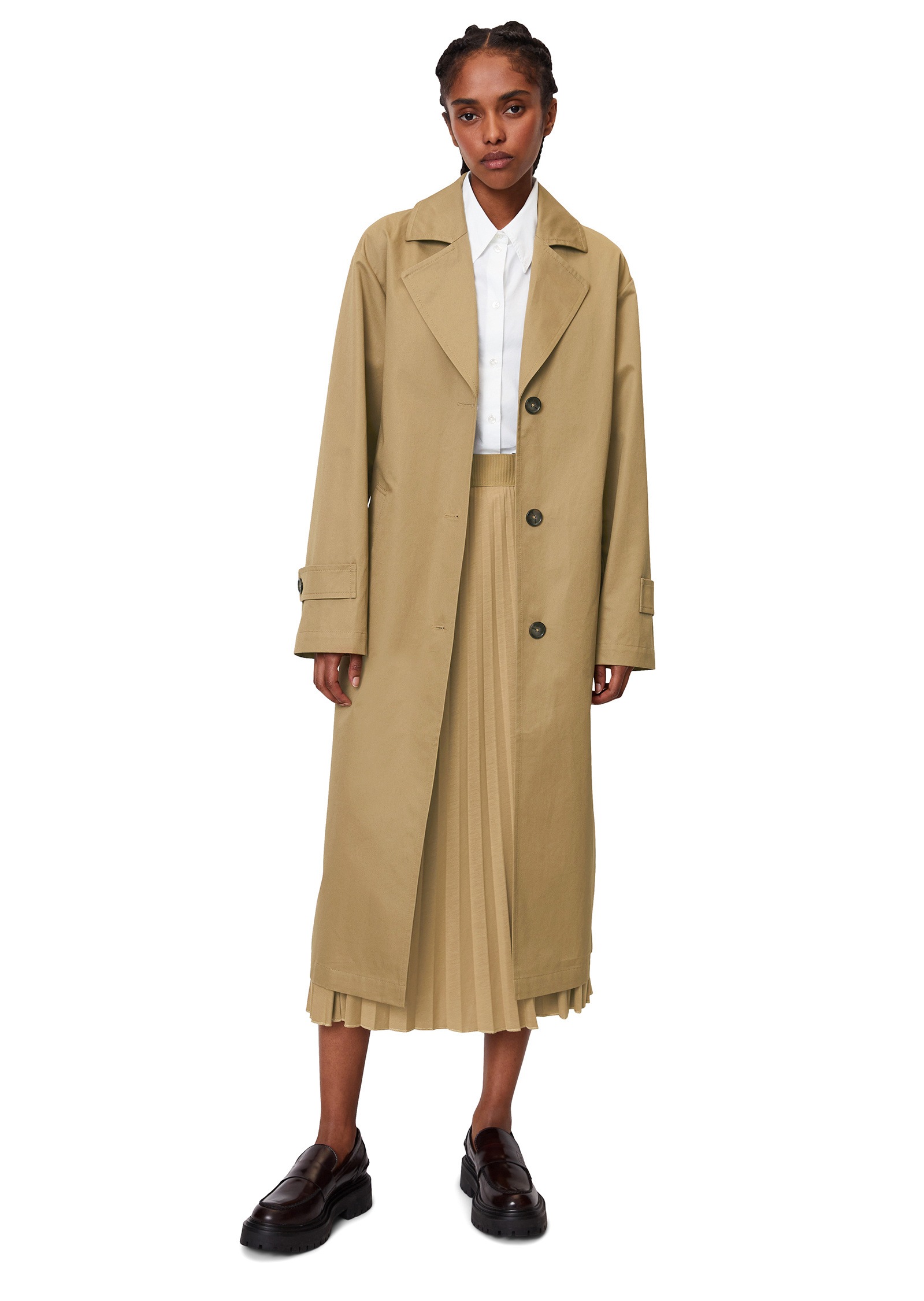 Marc O'Polo Trenchcoat »mit wasserabweisender Oberfläche«