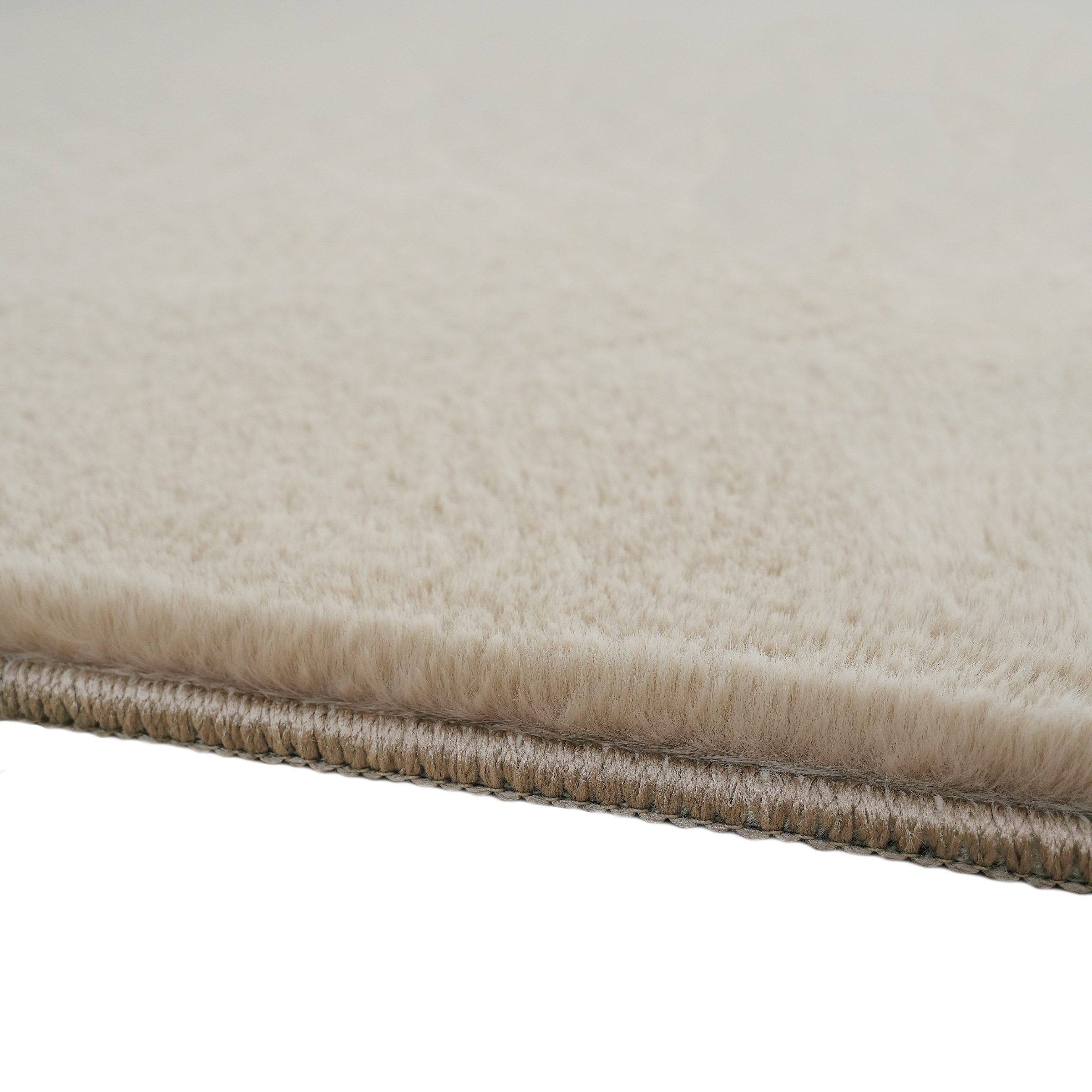 Leonique Fellteppich »Balu«, rechteckig, 20 mm Höhe, Kunstfell in Kaninchenfell Haptik, fußbodenheizungsgeeignet, pflegeleicht, ideale Teppiche für Wohnzimmer, Schlafzimmer, Esszimmer, Arbeitszimmer