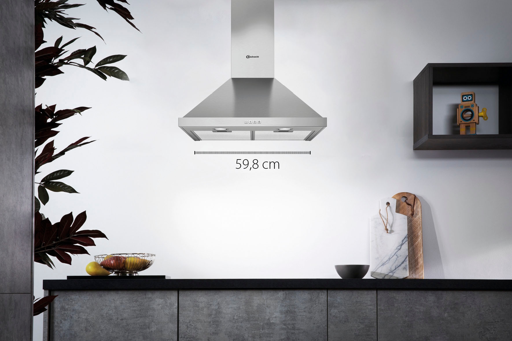 BAUKNECHT Wandhaube »DBHPN 65 LM X/1«