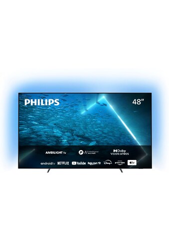 Philips OLED-Fernseher »48OLED707/12« 121 cm/4...