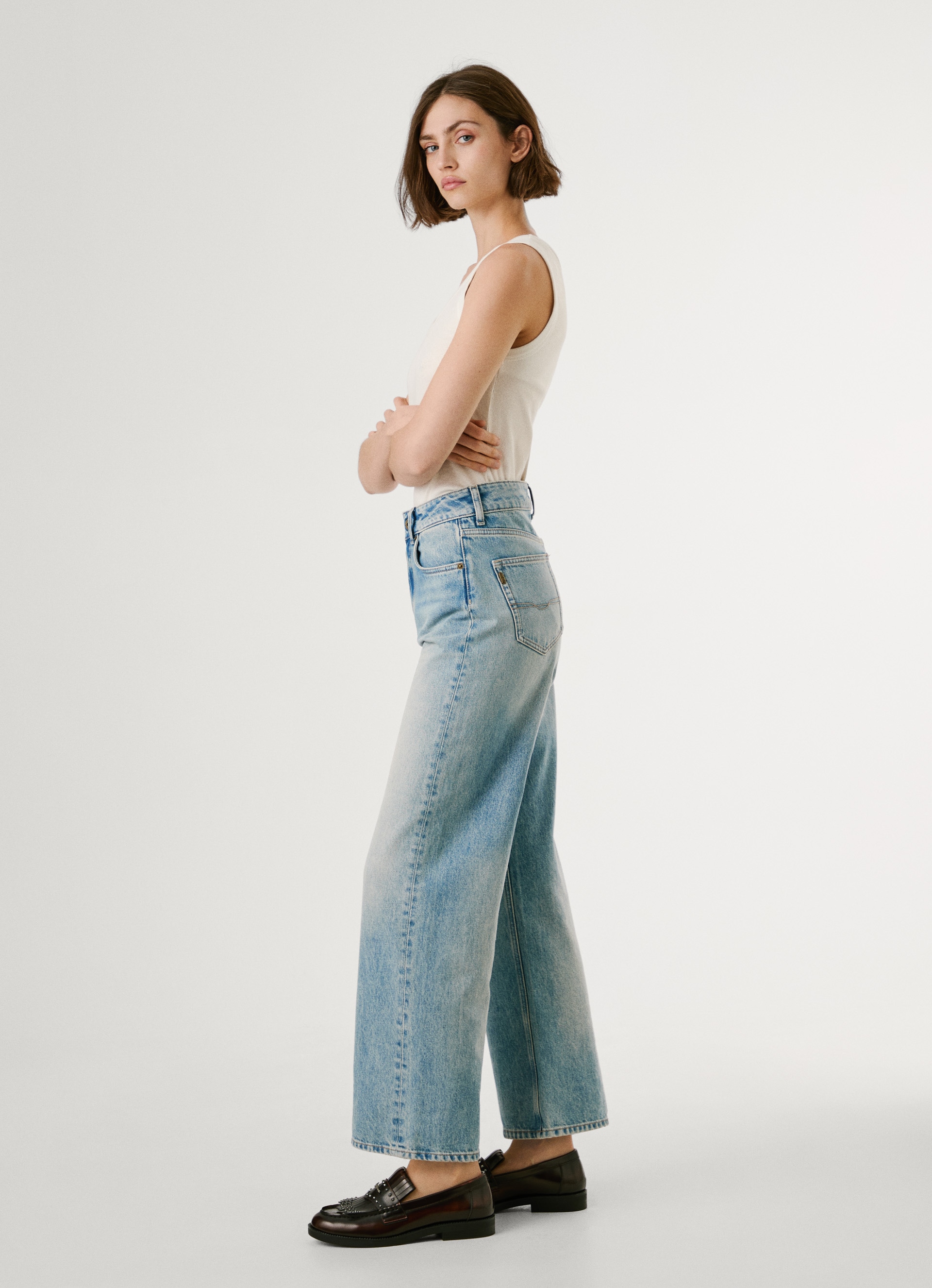 Pepe Jeans Gerade Jeans »STRAIGHT JEANS UHW«, mit hohem Bund