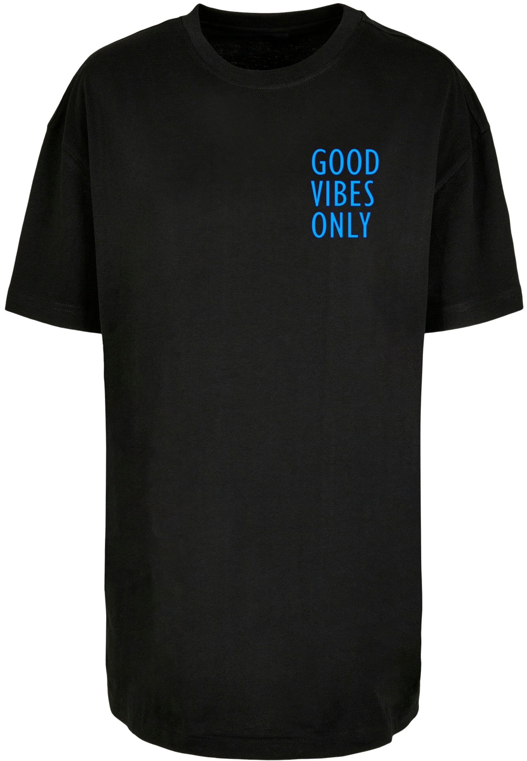 Merchcode T-Shirt "Merchcode Damen Ladies Good Vibes Only Oversized Boyfrie günstig online kaufen