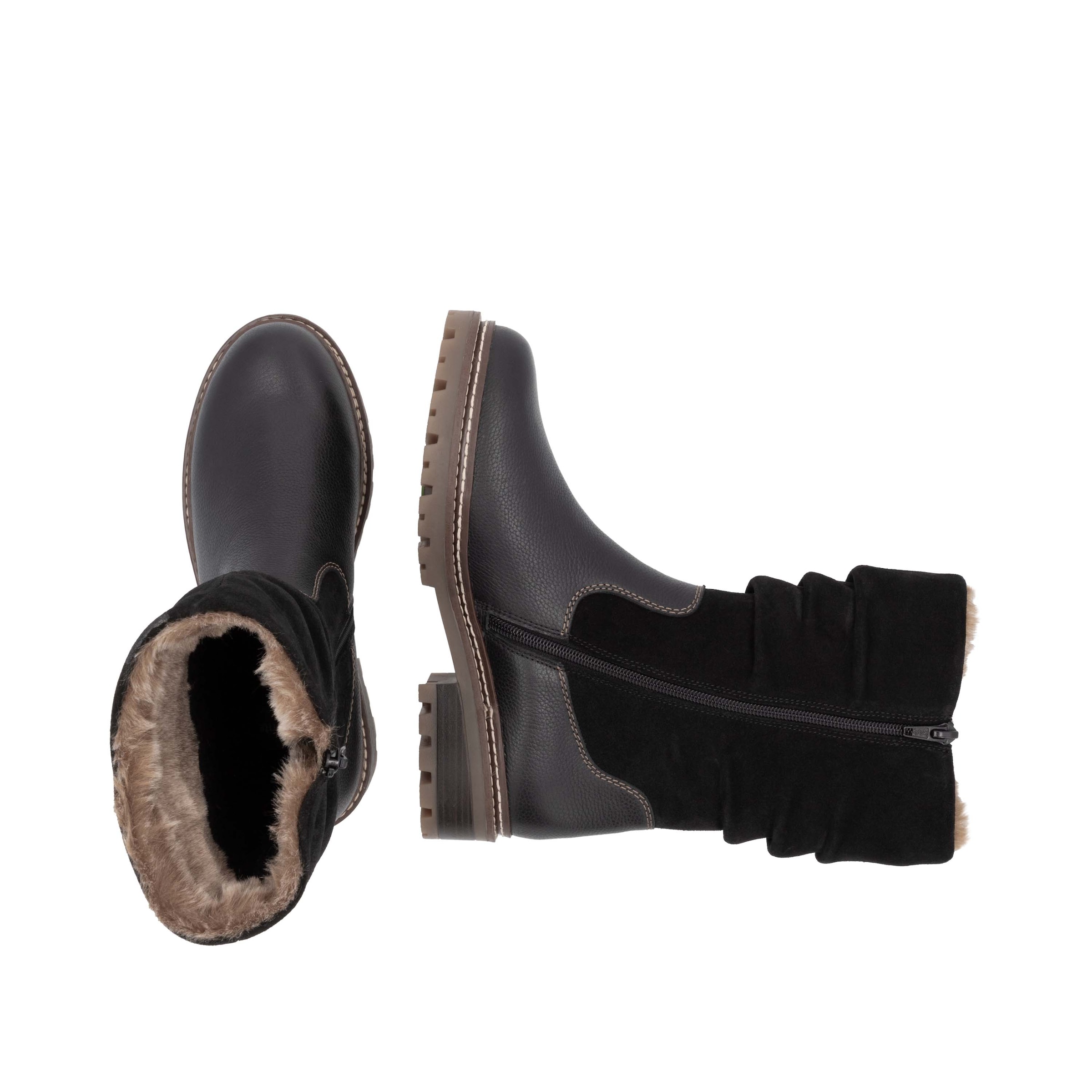 Remonte Winterstiefel »Fiber Grip«, Winterboots, Profilsohle, mit wasserabweisender TEX-Membran