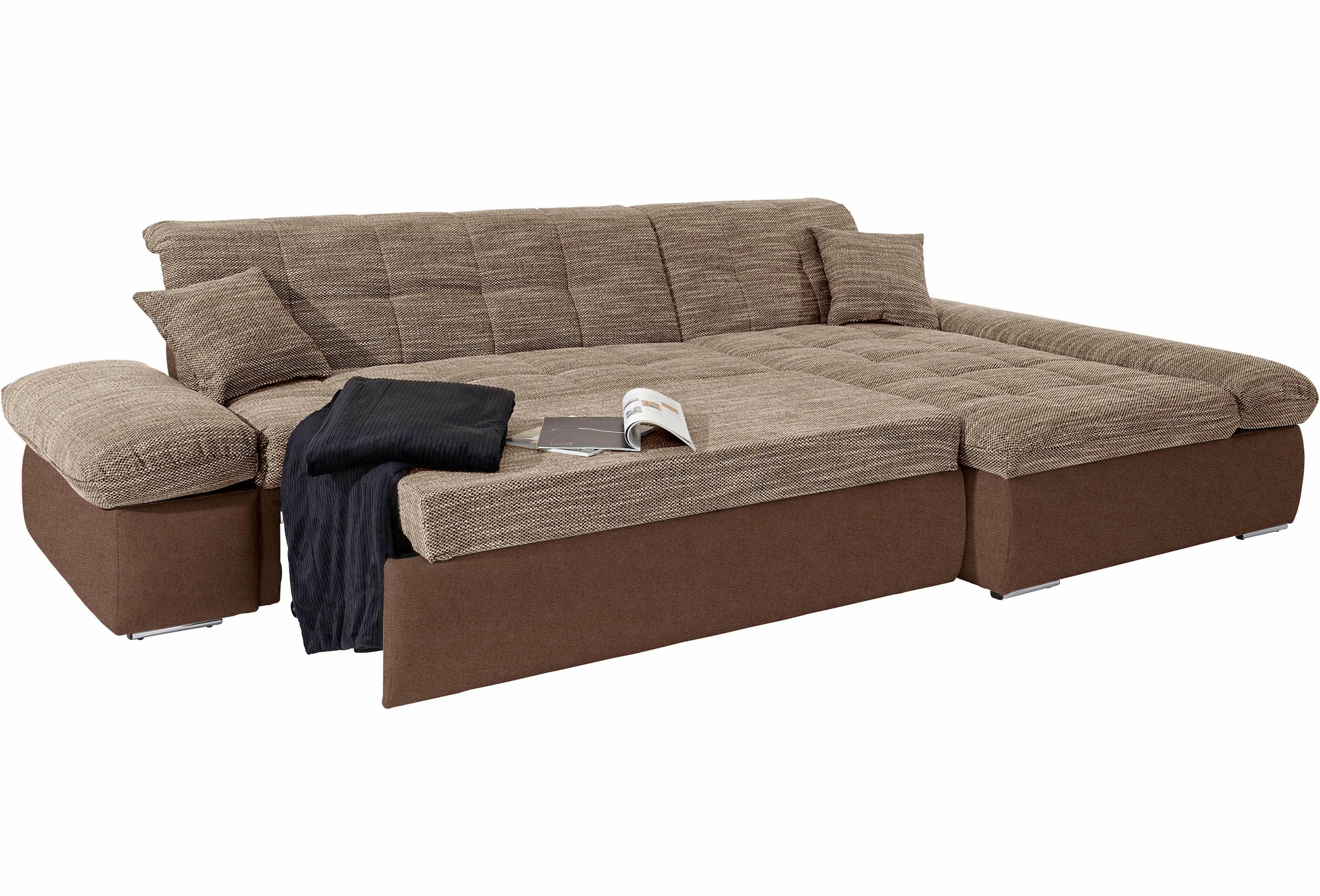 DOMO collection Ecksofa "Moric, L-Form, XXL-Sofa - Breite 300cm, viel Platz günstig online kaufen