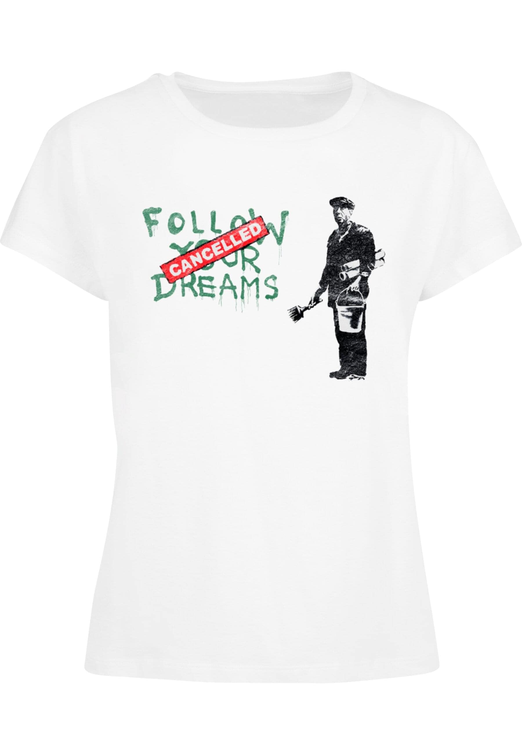 Merchcode T-Shirt "Merchcode Ladies Brandalised - Follow Your Dreams Kullt günstig online kaufen