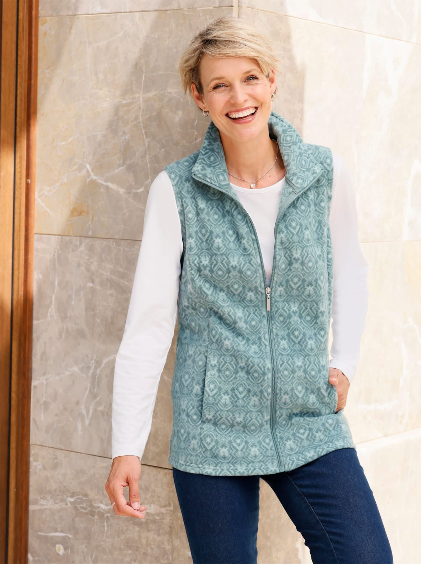 Classic Basics Fleeceweste günstig online kaufen