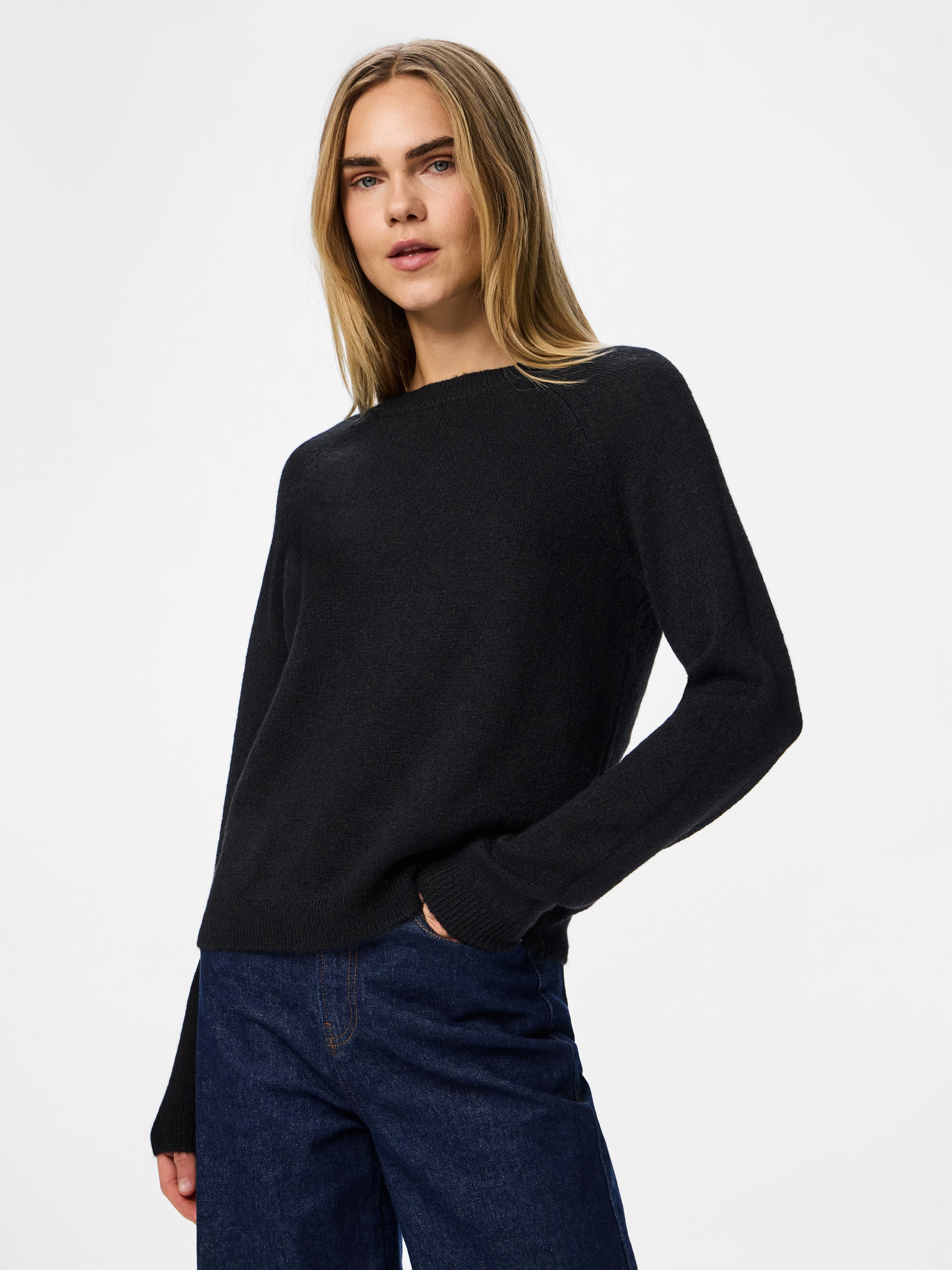 pieces Strickpullover "PCJULIANA LS O-NECK KNIT NOOS BC" günstig online kaufen