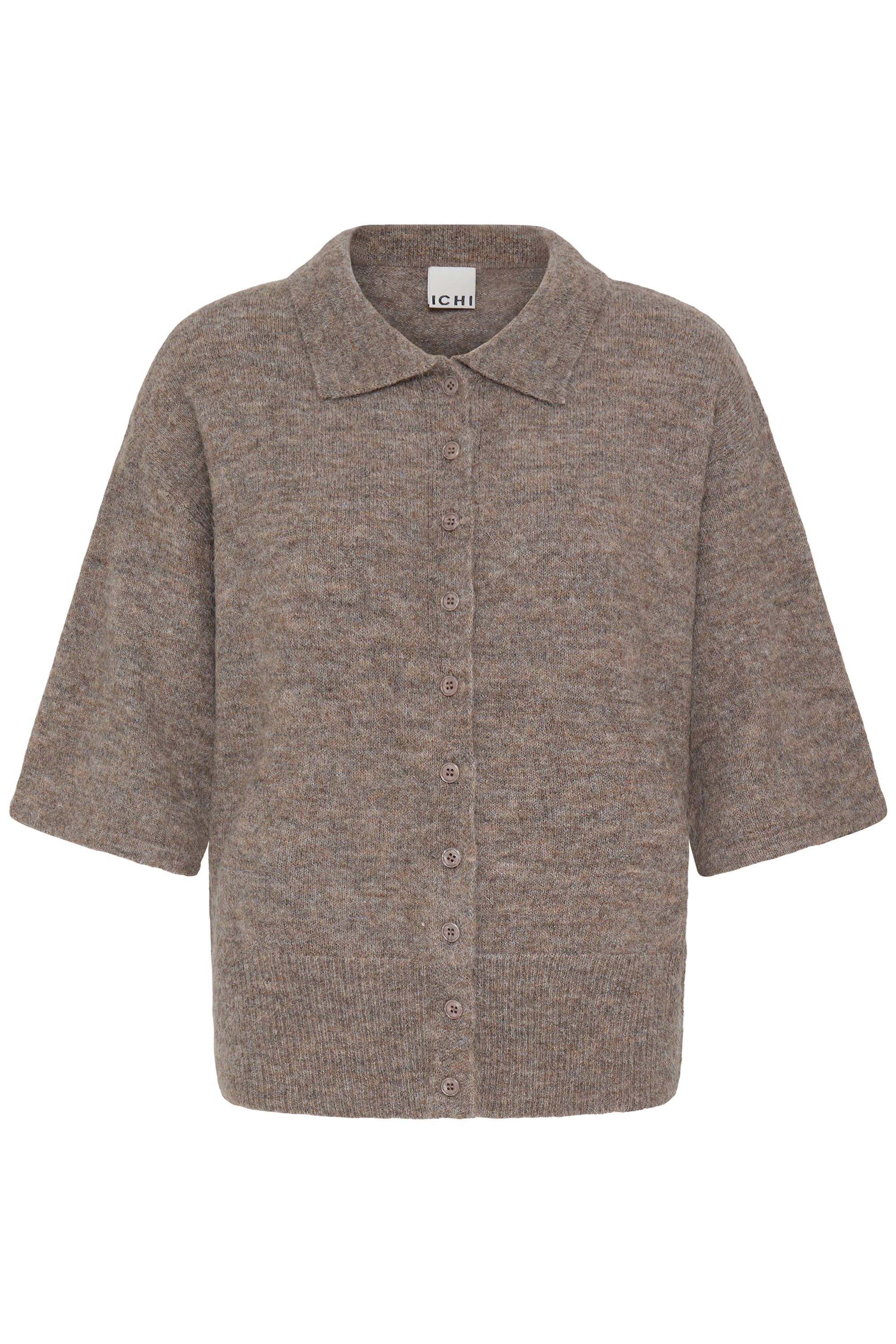 Ichi Longtop "Damen Kurzarm-Bluse IHKAMARA"