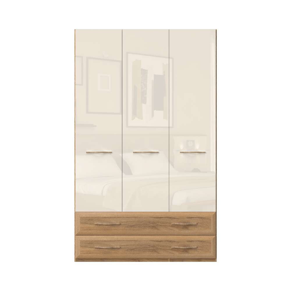 OTTO home Kleiderschrank "Gala, beige hochglänzend UV lackiert, kratzfest, günstig online kaufen
