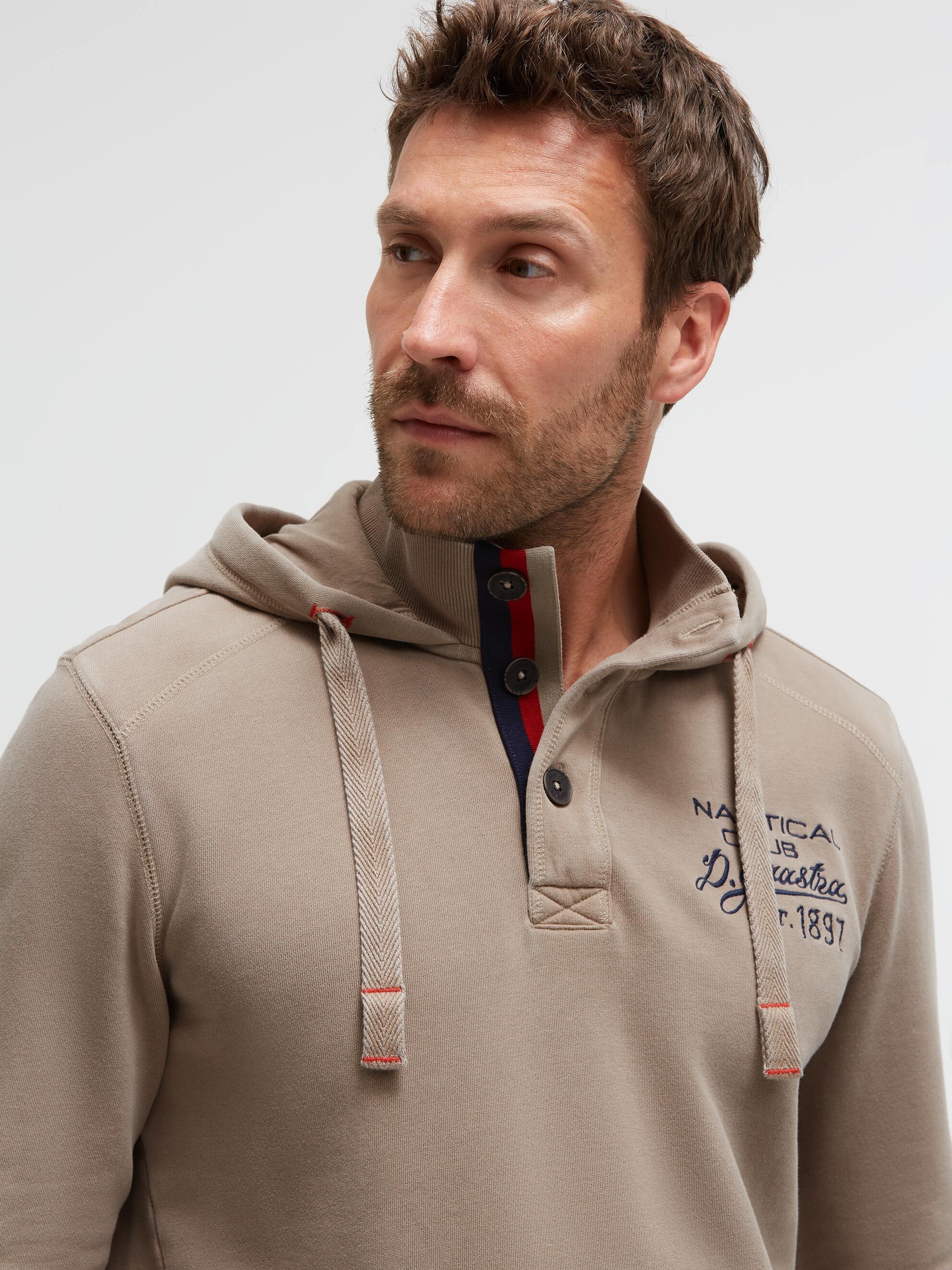 Gaastra Kapuzensweatshirt , mit Stehkragen
