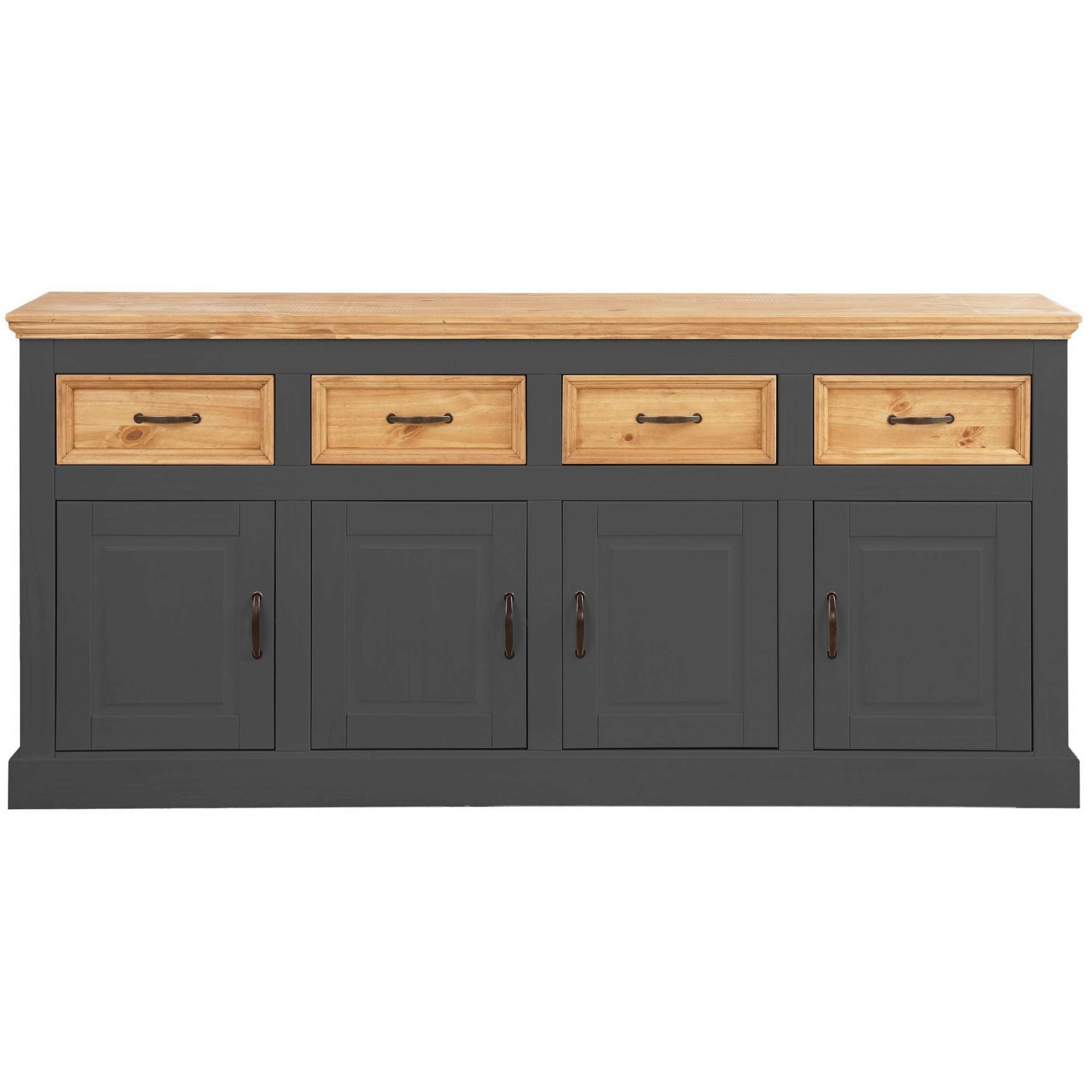 Home affaire Sideboard »Selma«, Kommode mit 4 Türen und 4 Schubkästen. Breite 192 cm