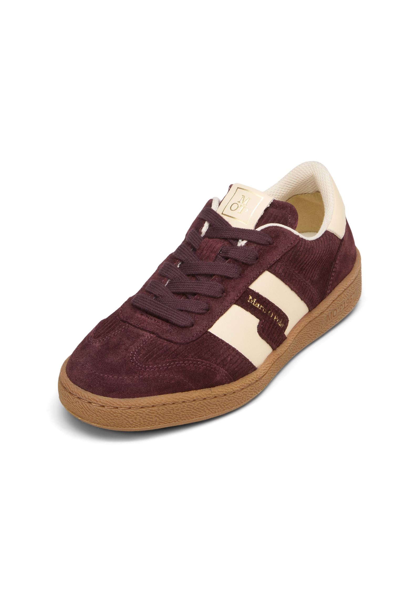 Marc OPolo Sneaker "aus Rindleder in Cord-Optik" günstig online kaufen