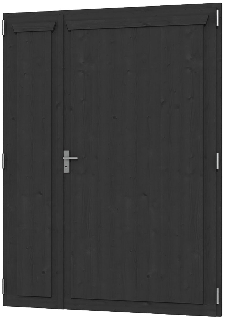 Skanholz Doppelflügeltür für Carports, 148 x 198 cm günstig online kaufen