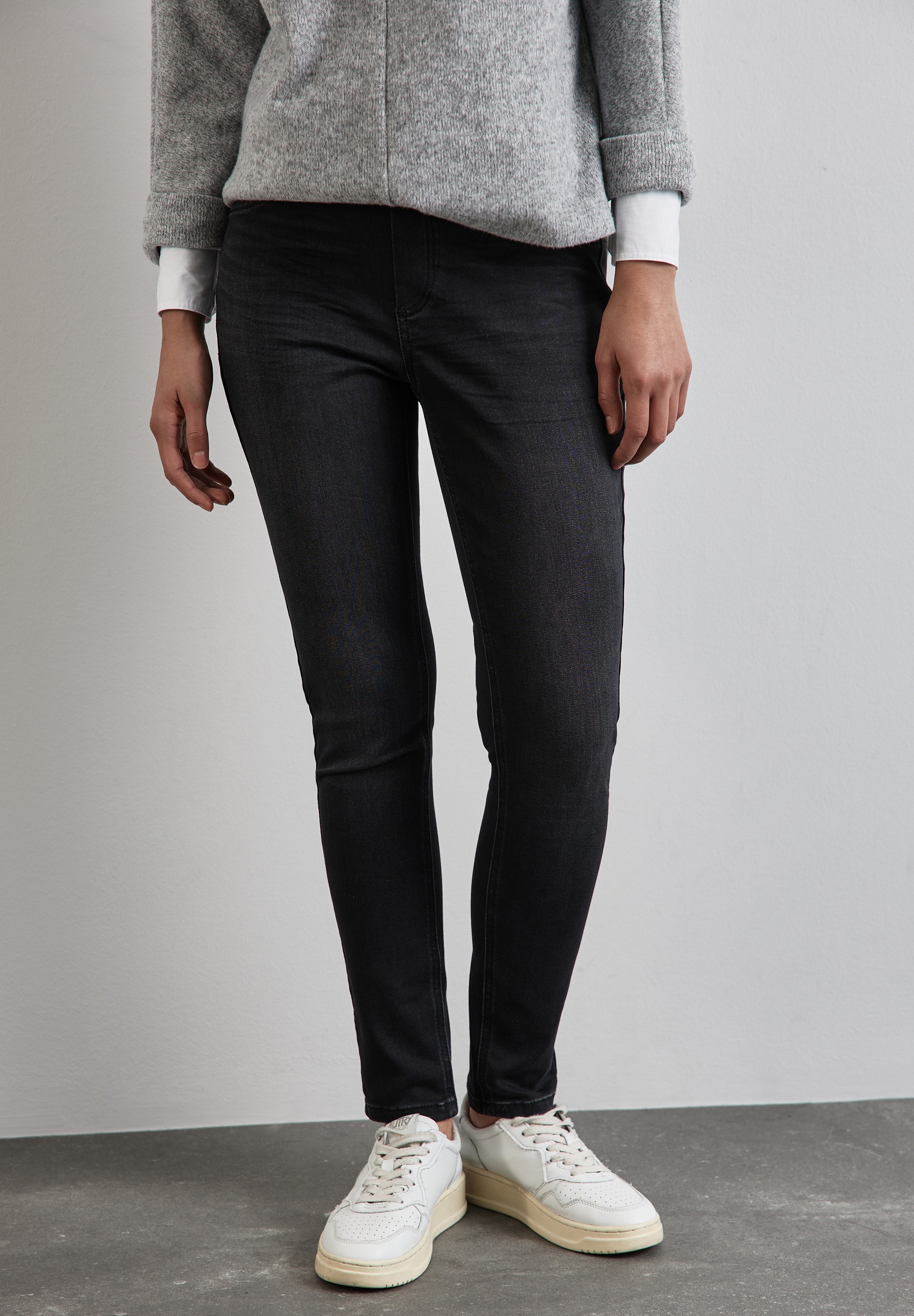 STREET ONE Skinny-fit-Jeans, High Waist