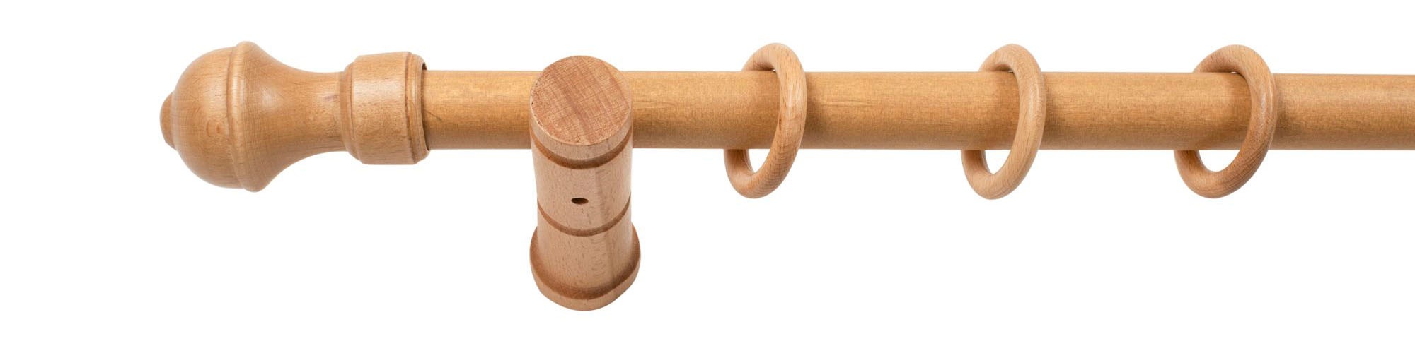 SN DECO GROUP Gardinenstange »Ares«, 1 läufig-läufig, Fixmaß