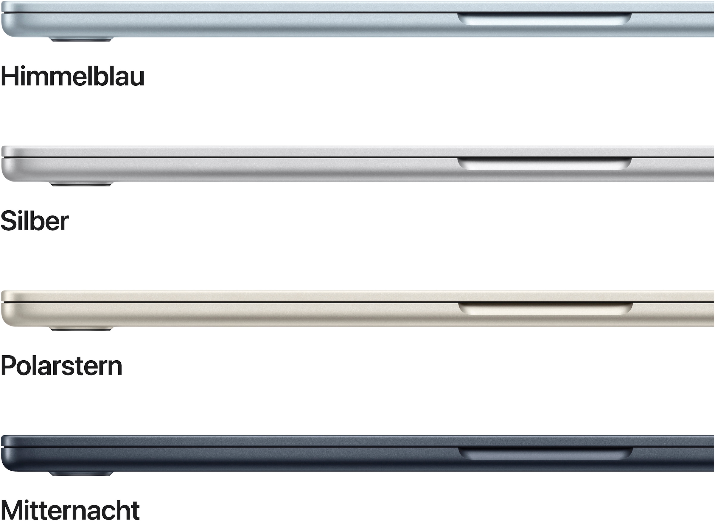 Apple Notebook »MacBook Air 15" (2025)«, 38,86 cm, / 15,3 Zoll, Apple, M4, 10-Core CPU, 512 GB SSD