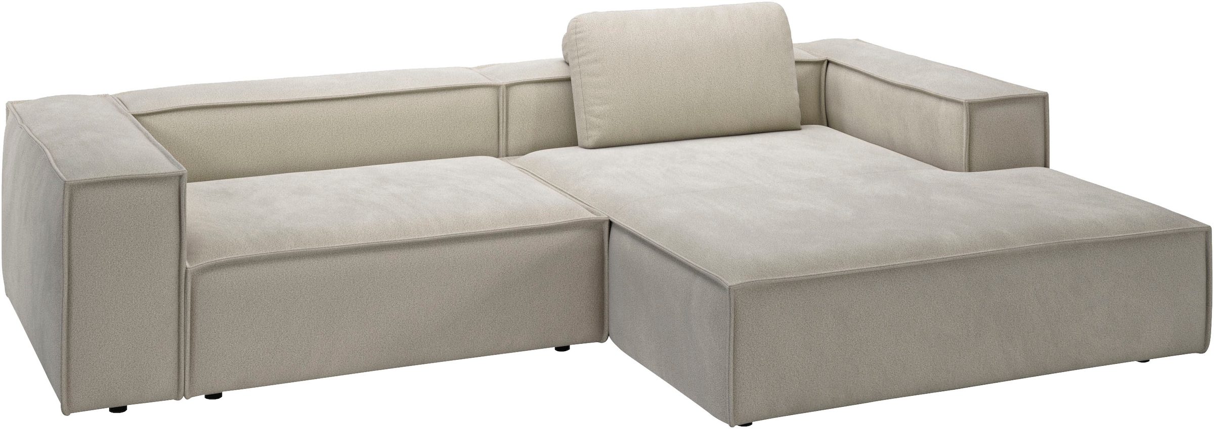 Places of Style Ecksofa »Watertown, modernes XXL L-Form, 306 cm breit«, Großzügiges Lounge-Sofa mit viel Platz für die Familie